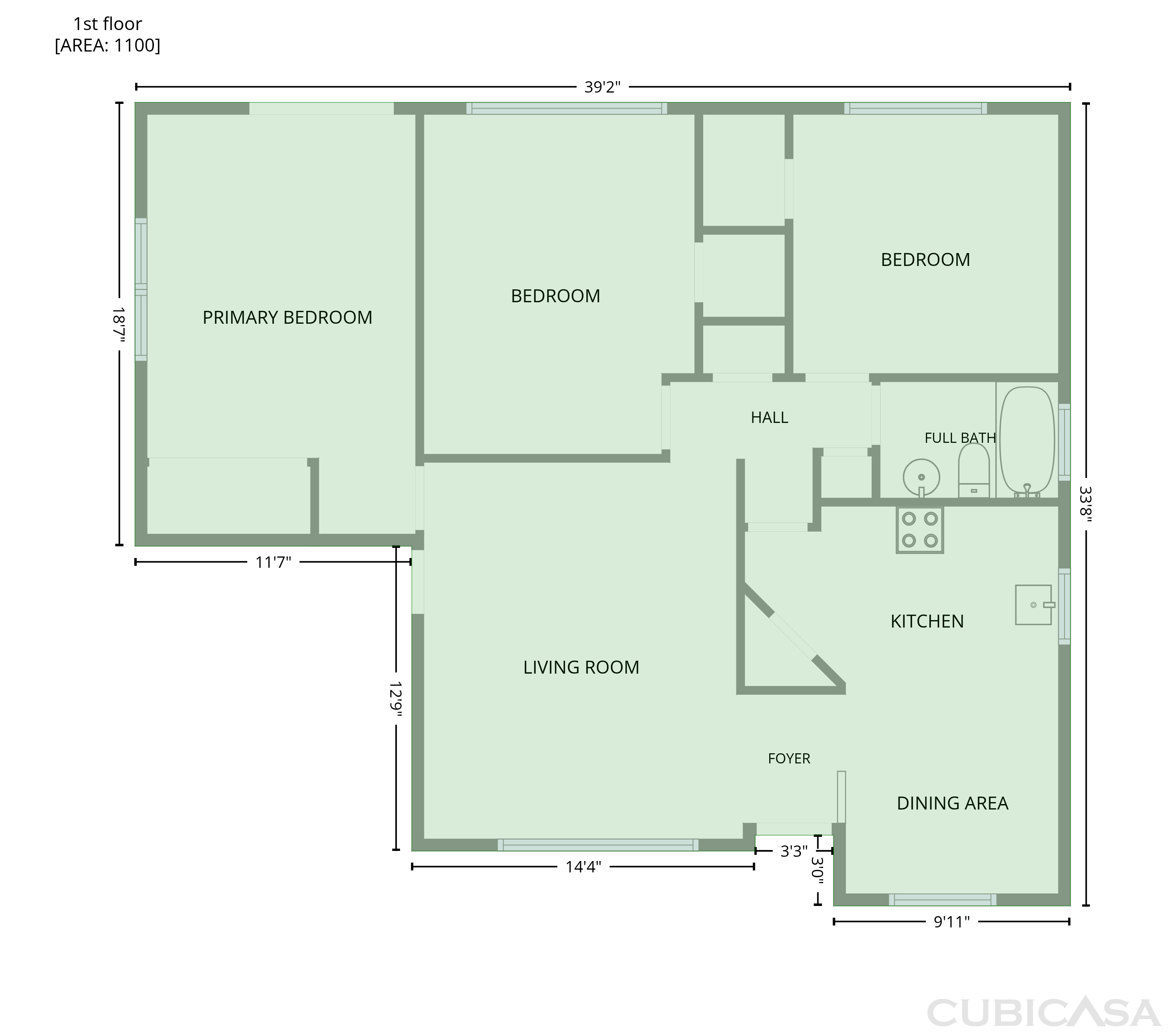 Main Floor of 392 Cypress Ave, Colton, CA