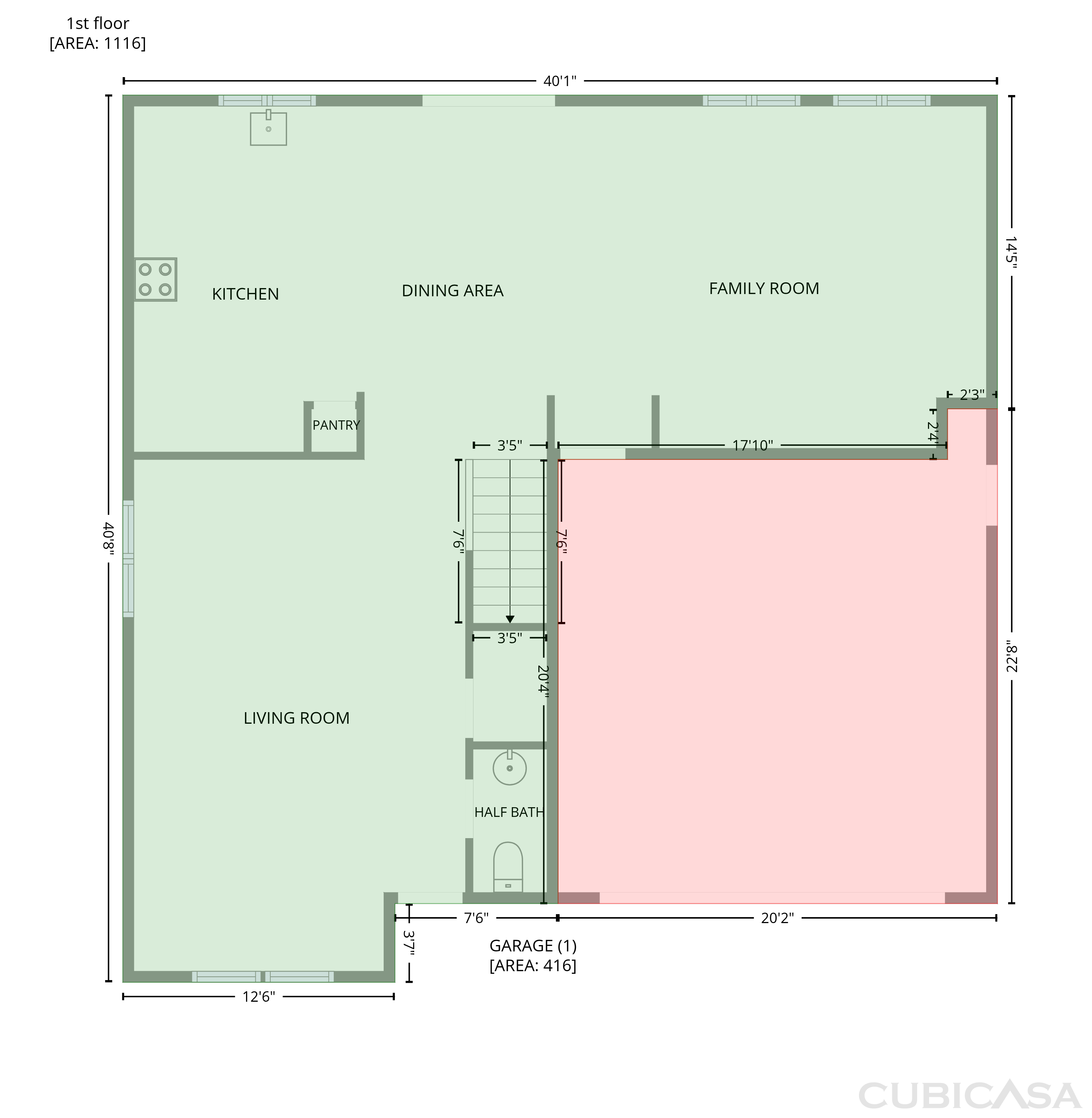 Main Floor of 2152 Arnold Dr, Rocklin, CA