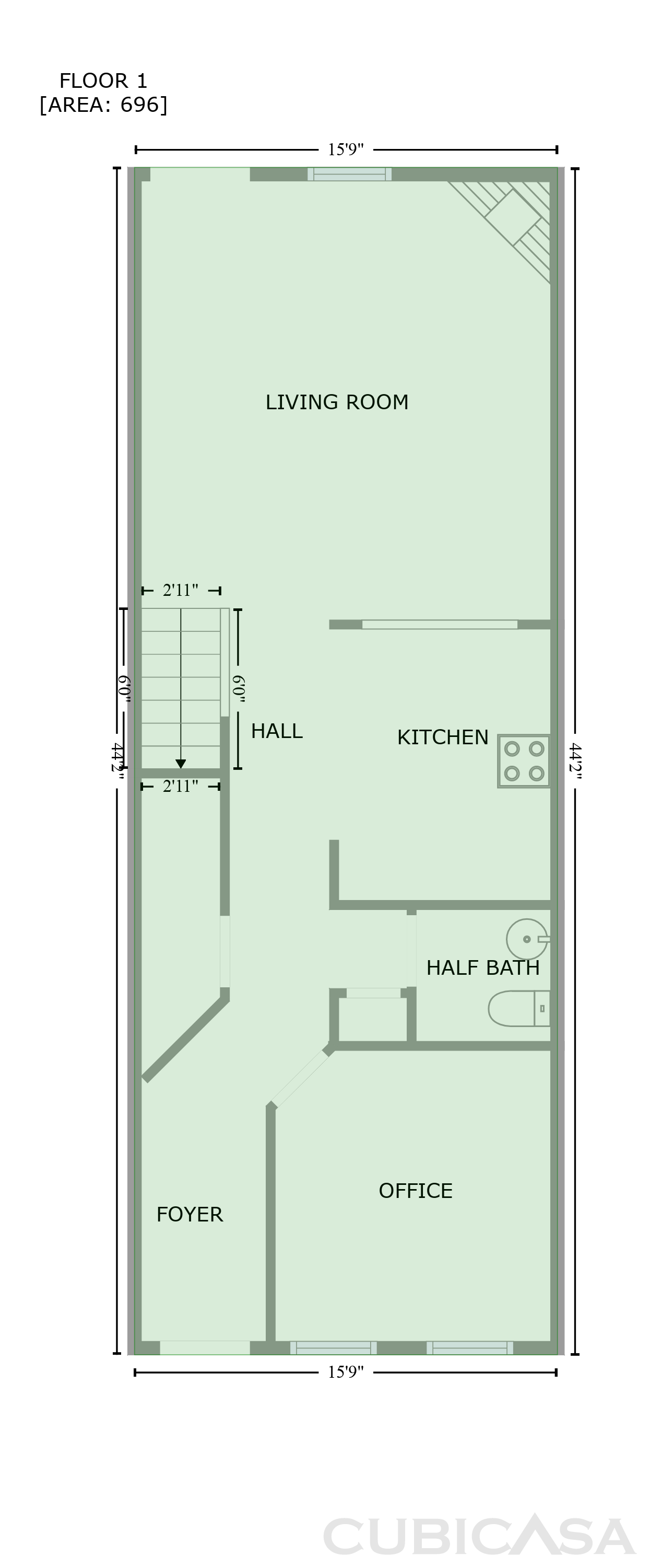 Main Floor of 474 Berckman Dr NW, Lilburn, GA