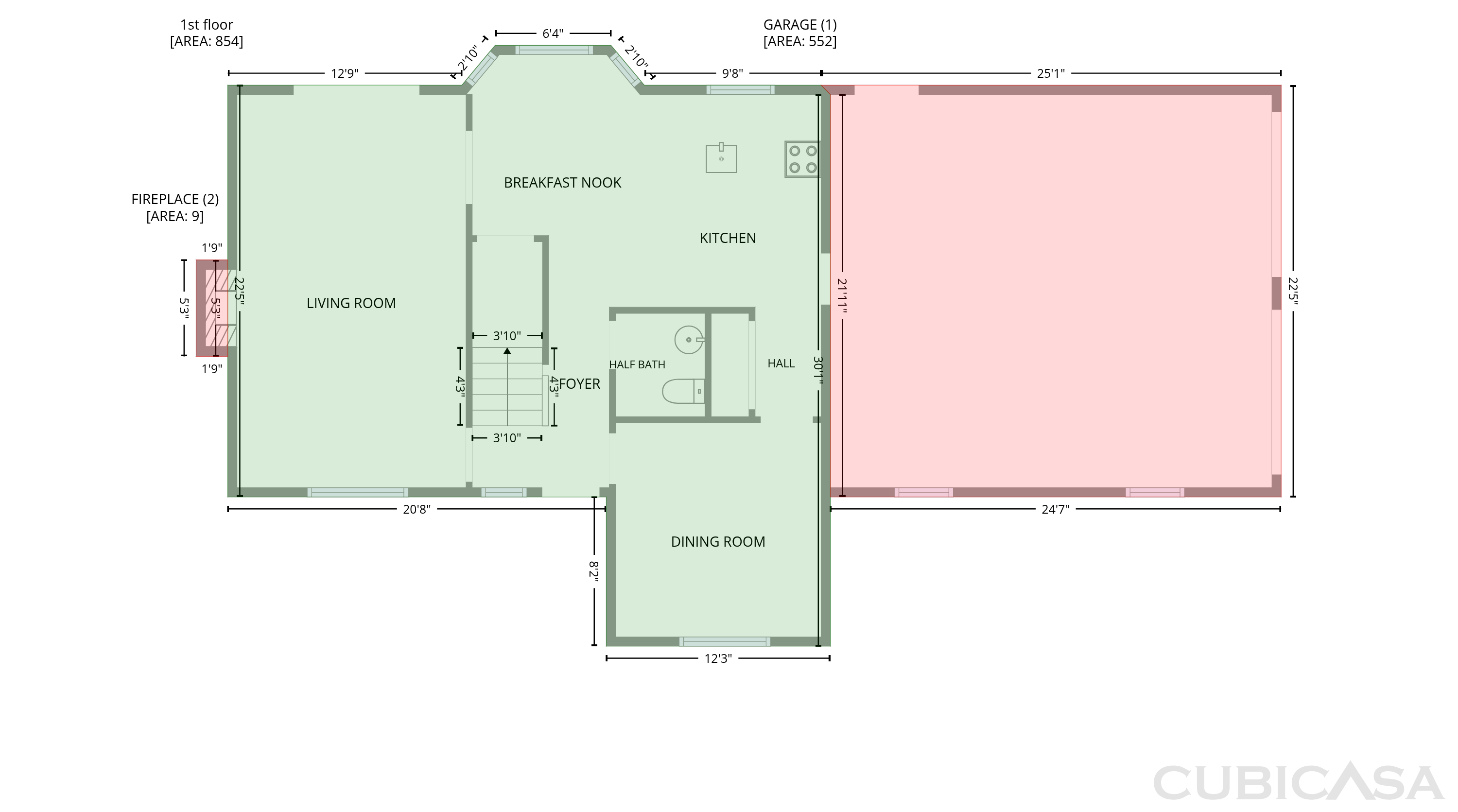 Main Floor of 744 Bent Creek Dr, Hope Mills, NC