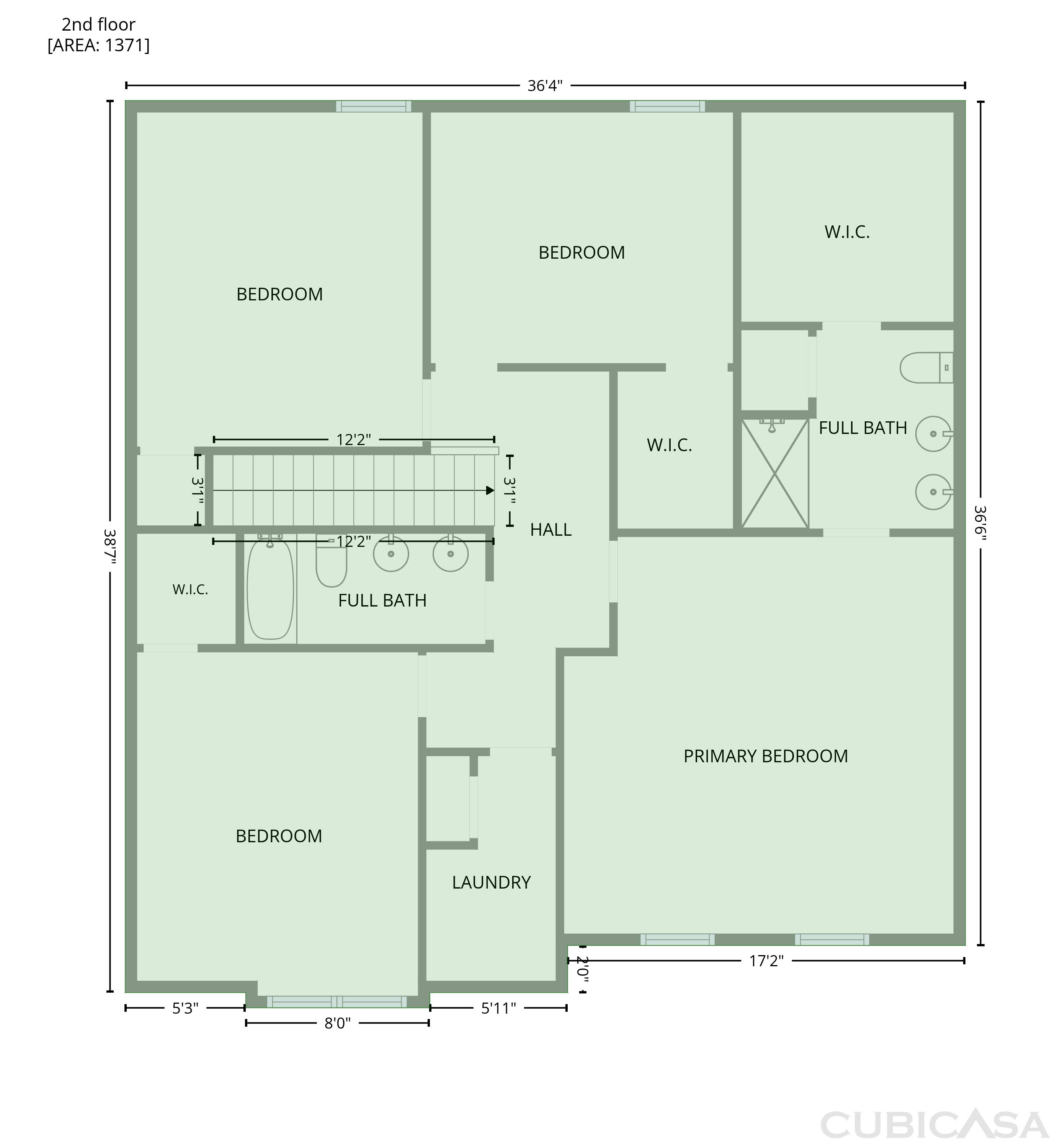 Second Floor of 9833 Wardley Dr, Charlotte, NC