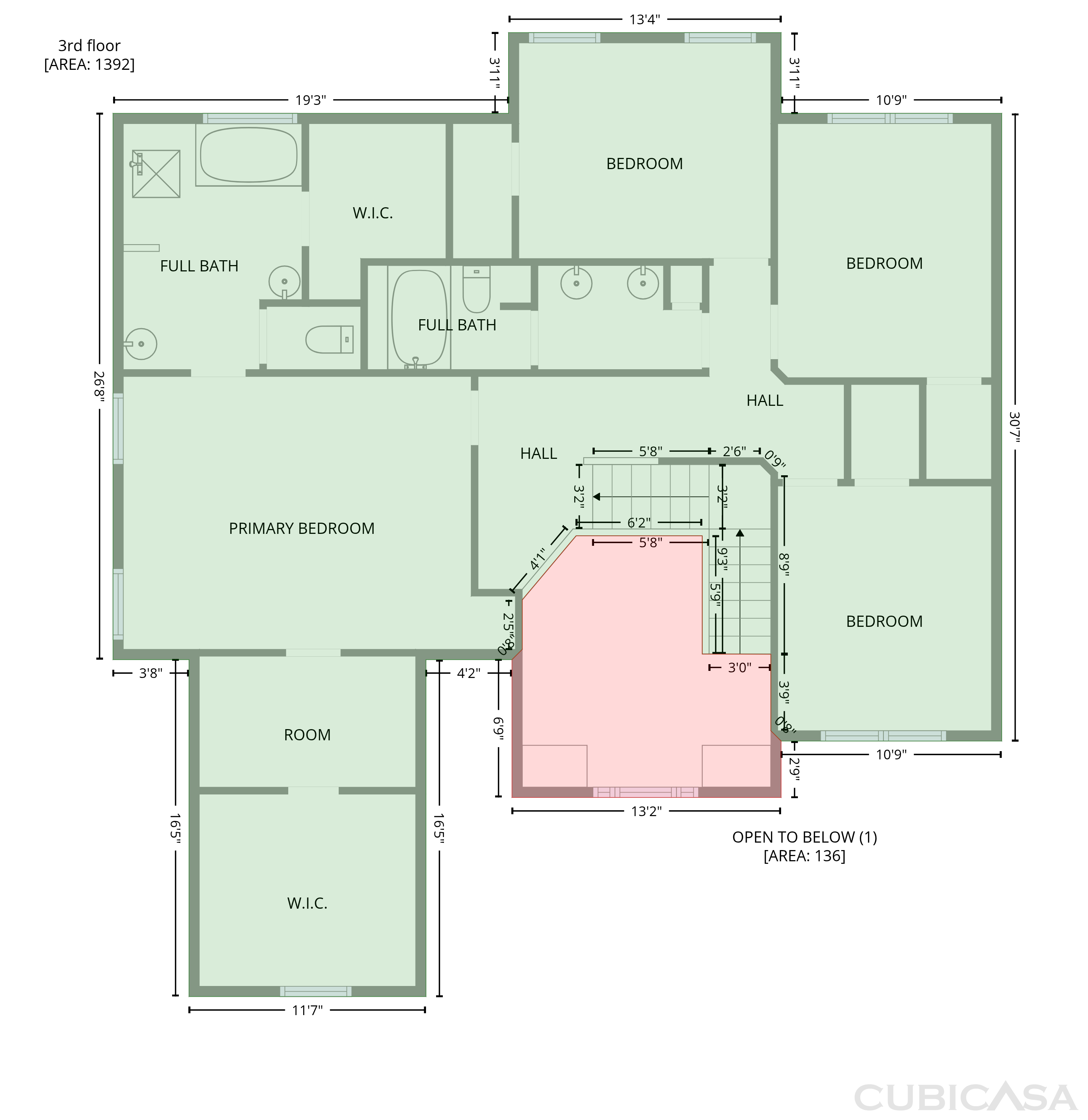 Third Floor of 28 Meadows Ct, Dawsonville, GA