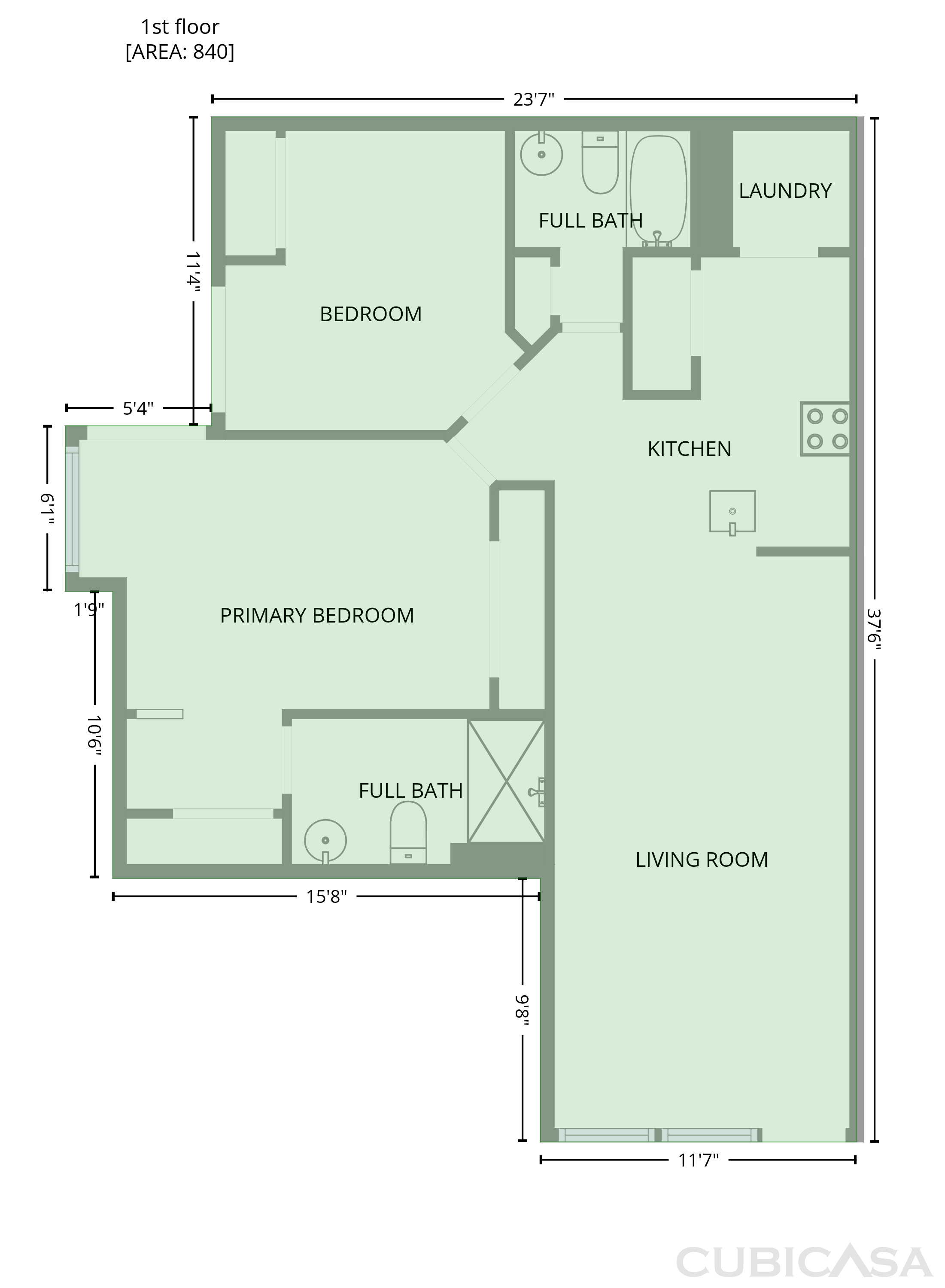 Main Floor of 4900 Avenida Del Sol Dr, Raleigh, NC
