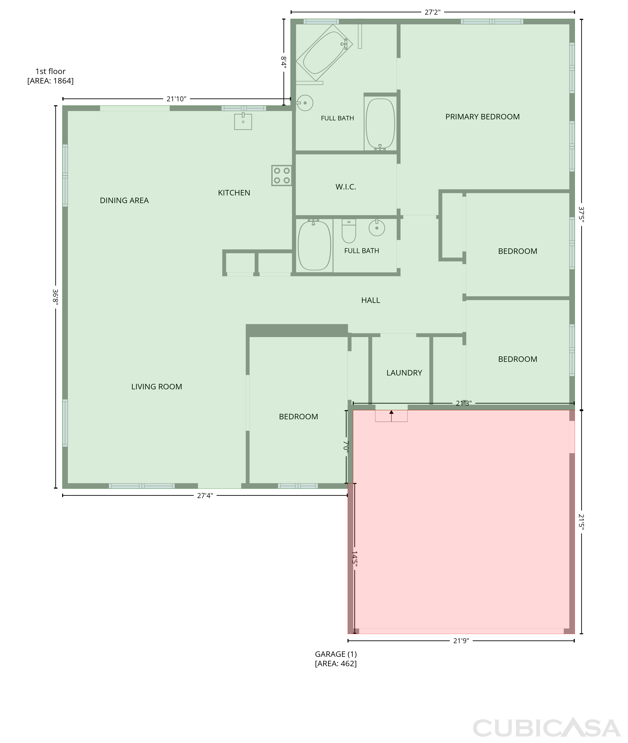 Main Floor of 235 Cedar Brook Ln, Cave Junction, OR