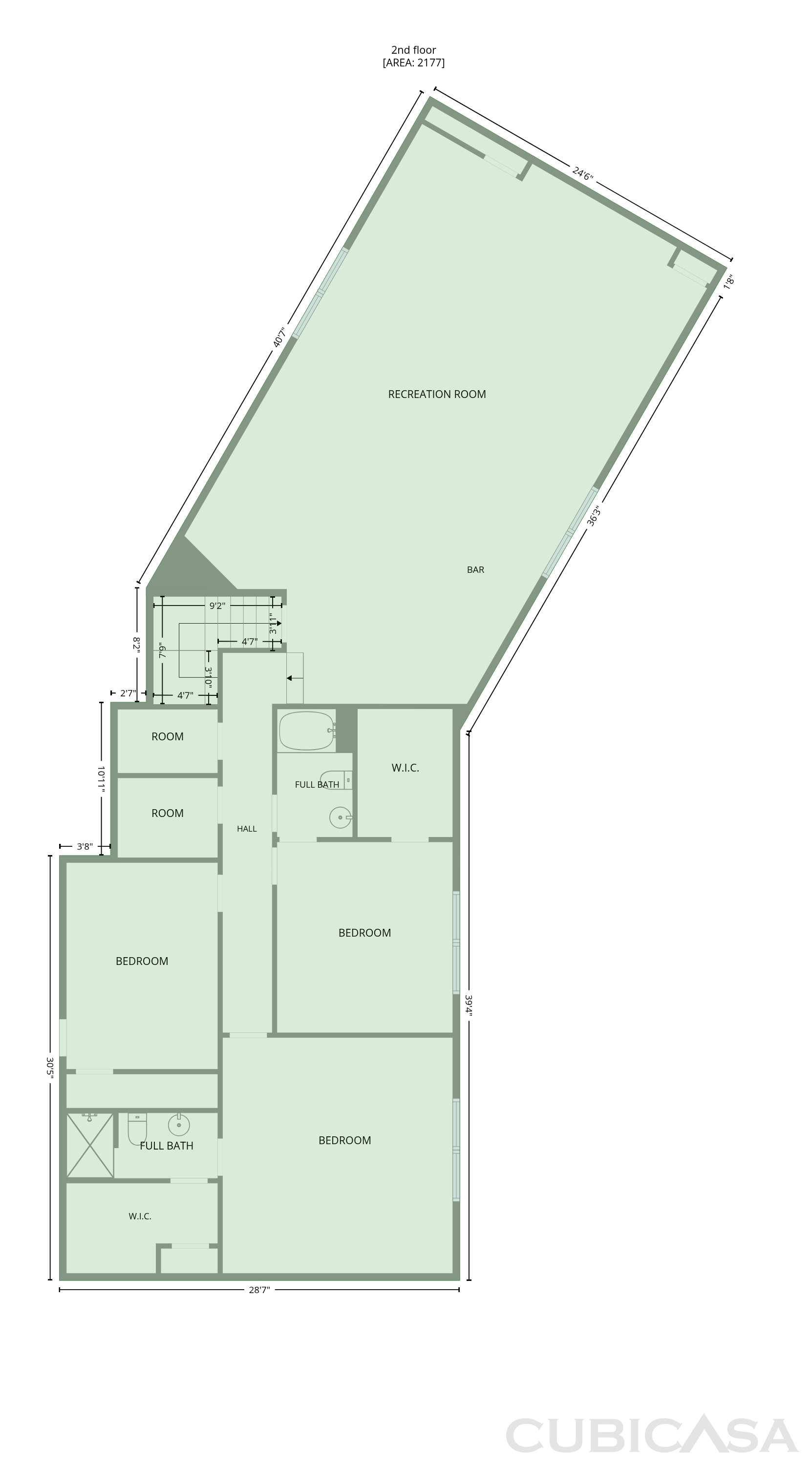 Second Floor of 1714 Andrew Crockett Ct, Brentwood, TN