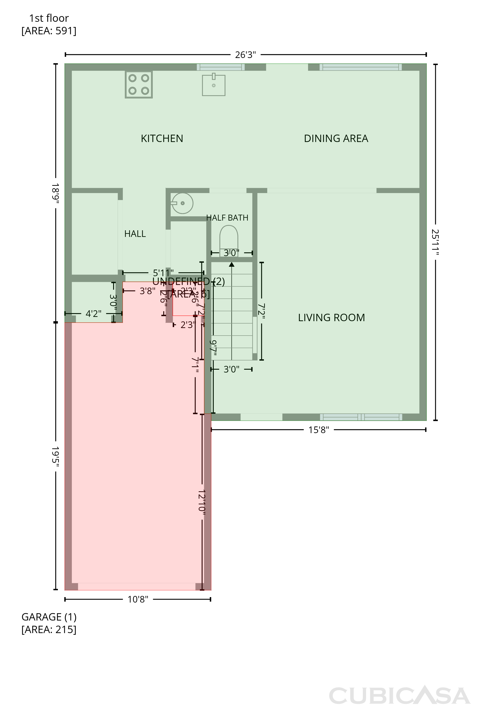 Main Floor of 807 Carlton Pointe Pl, Palmetto, GA