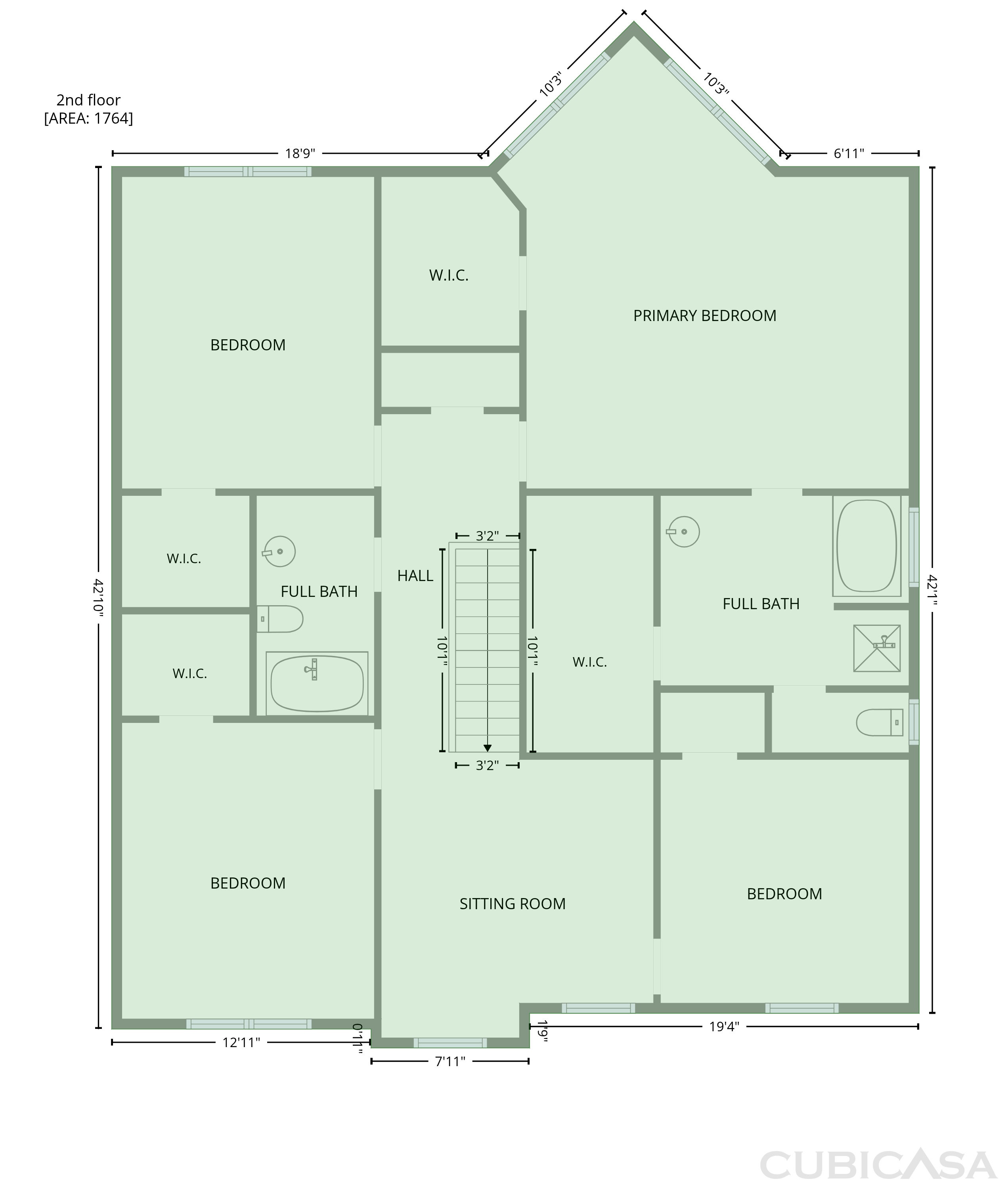Second Floor of 135 Magnolia Tree Rd, Lexington, SC