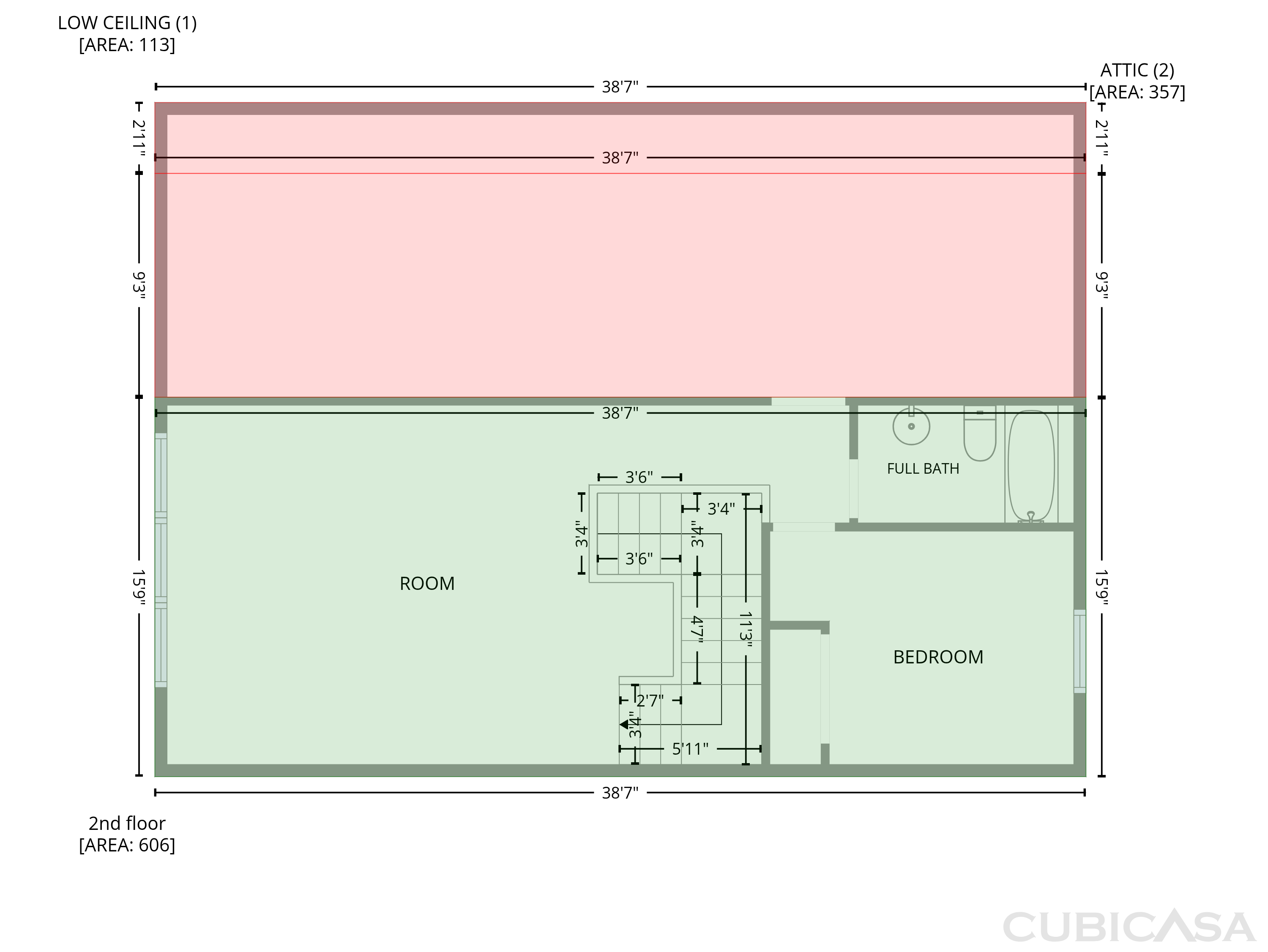 Second Floor of 3168 Mavisbank Cir, Apex, NC