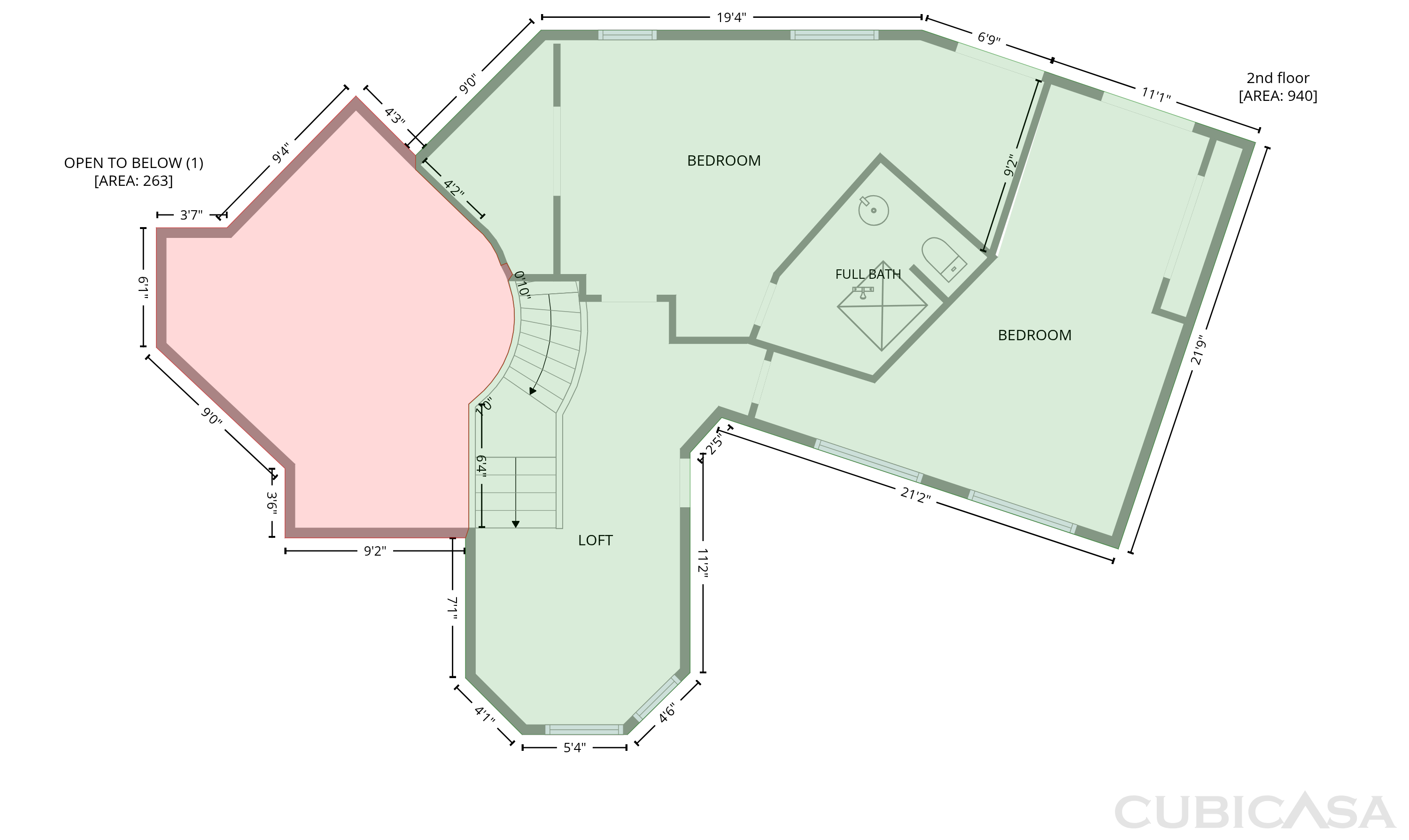 Second Floor of 1401 W Sandpiper Dr, Gilbert, AZ