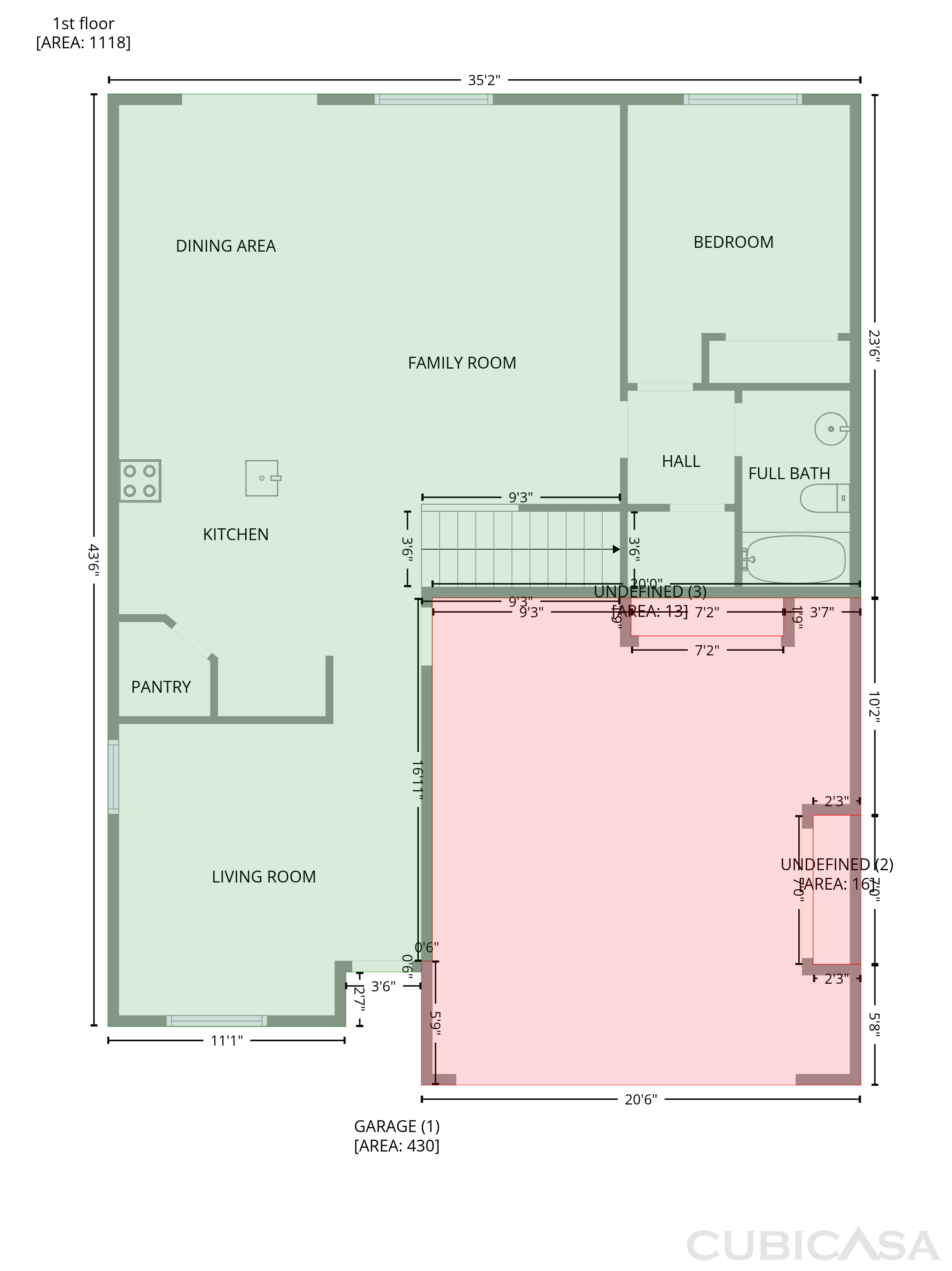 Main Floor of 38235 W La Paz St, Maricopa, AZ