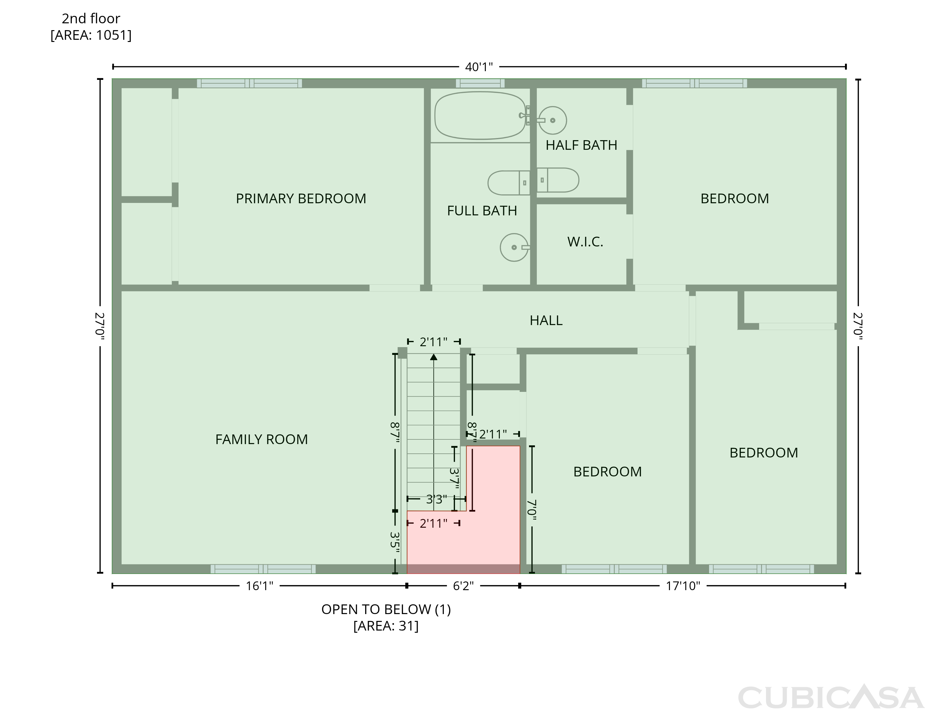 Second Floor of 561 Nowlin Ave, Greendale, IN