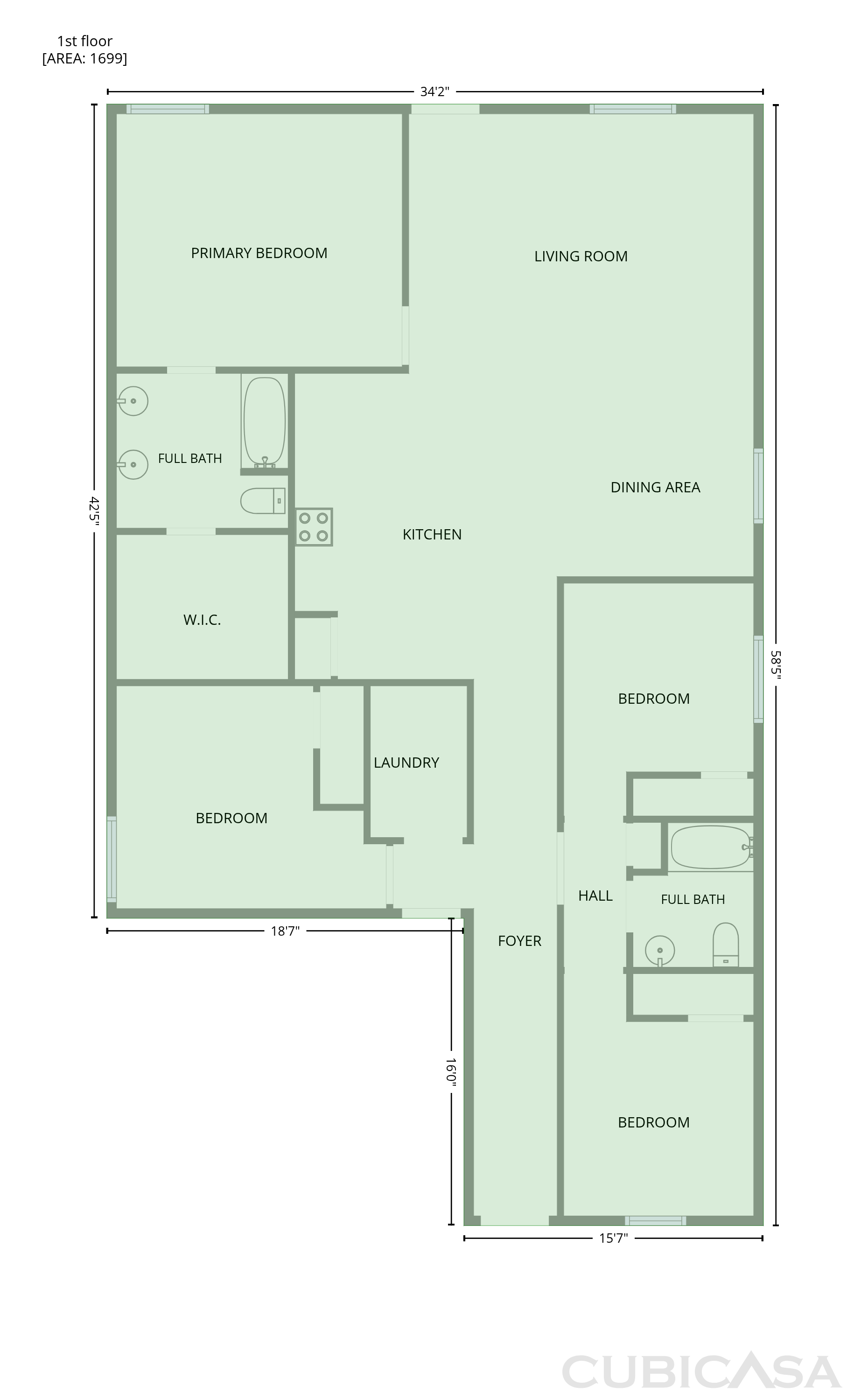 Main Floor of 5118 Sunvalley Bend Dr, Katy, TX