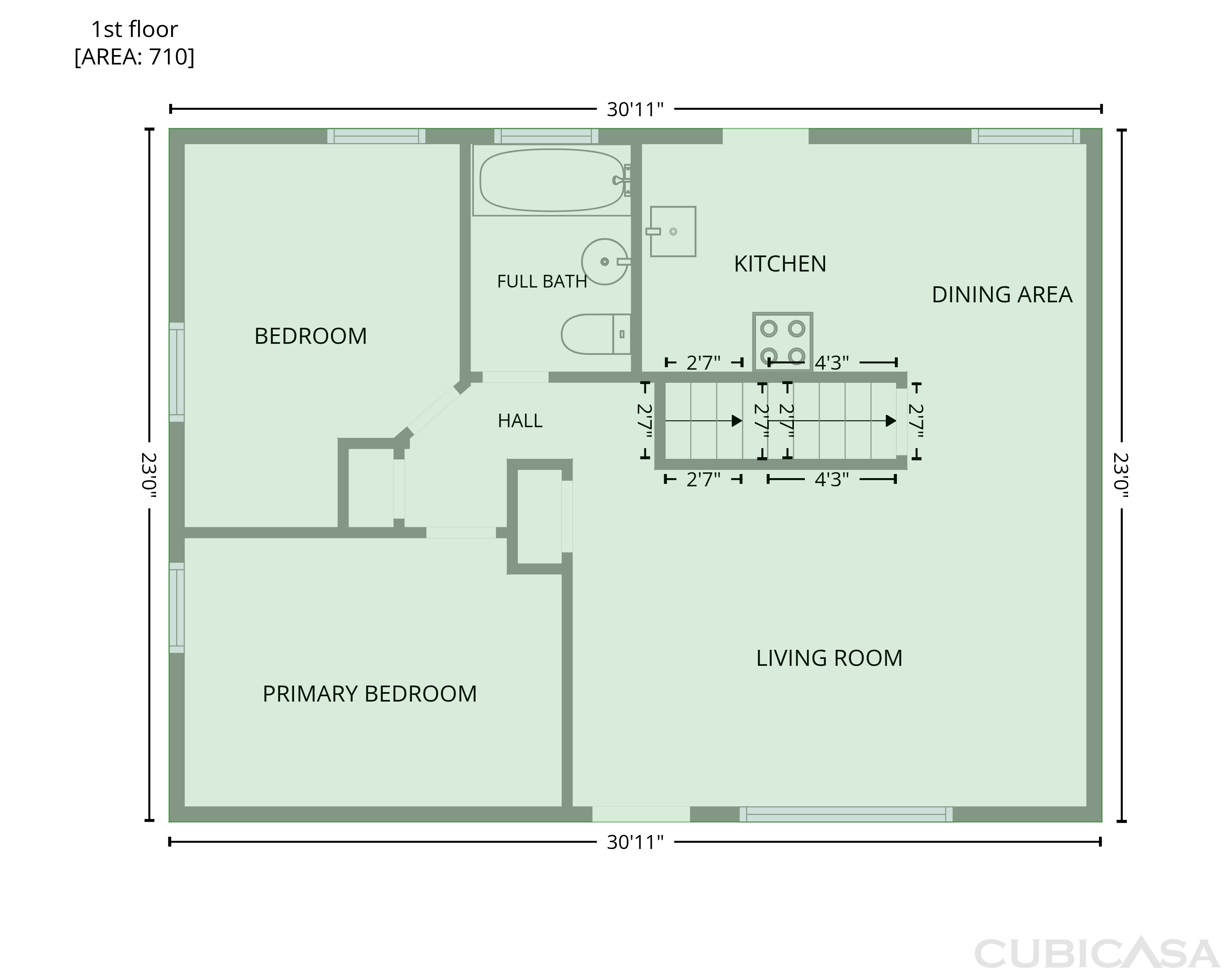 Second Floor of 651 Raleigh Dr, Columbus, OH