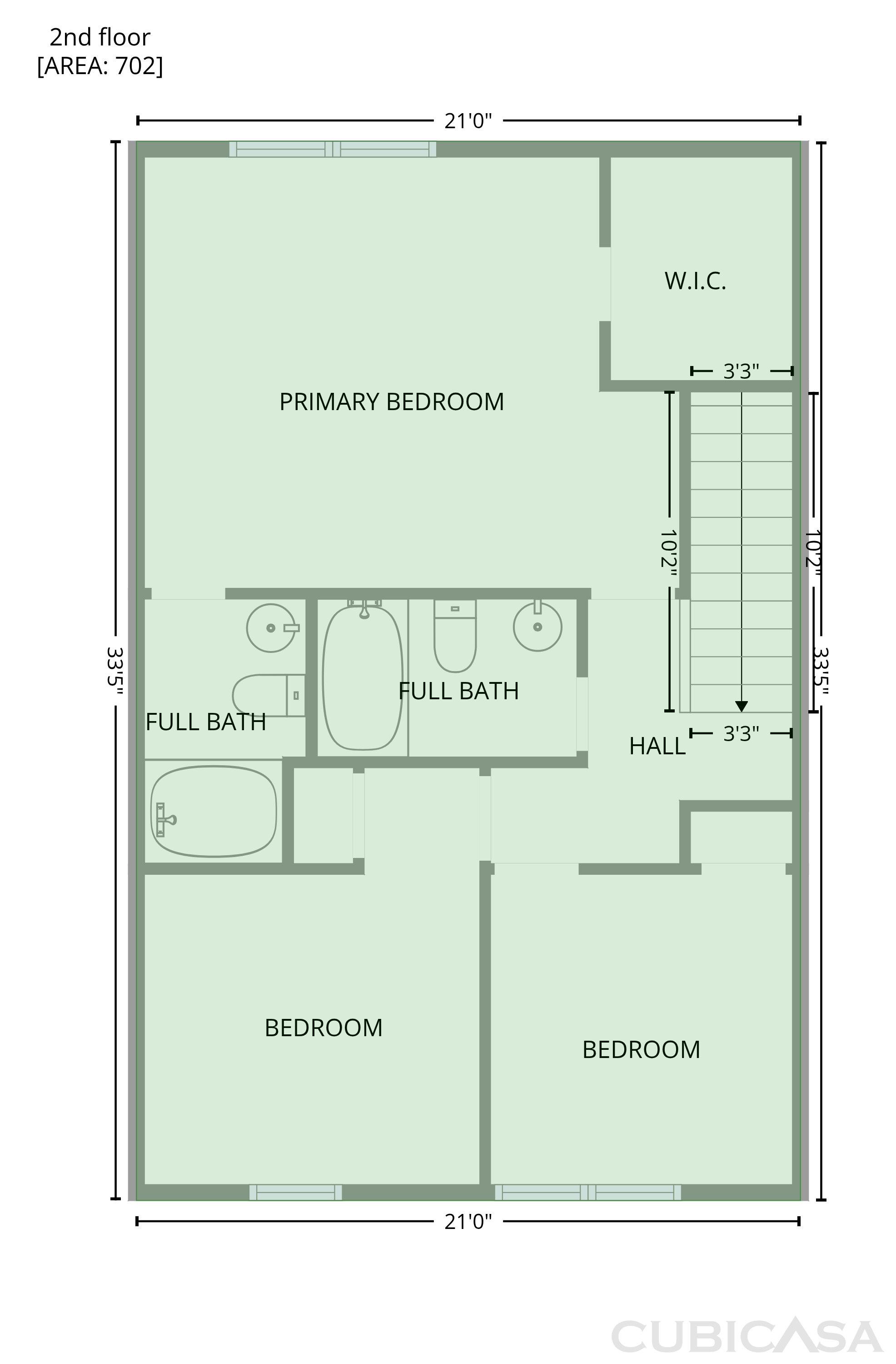 Second Floor of 2950 Baby Ruth Ln, Antioch, TN