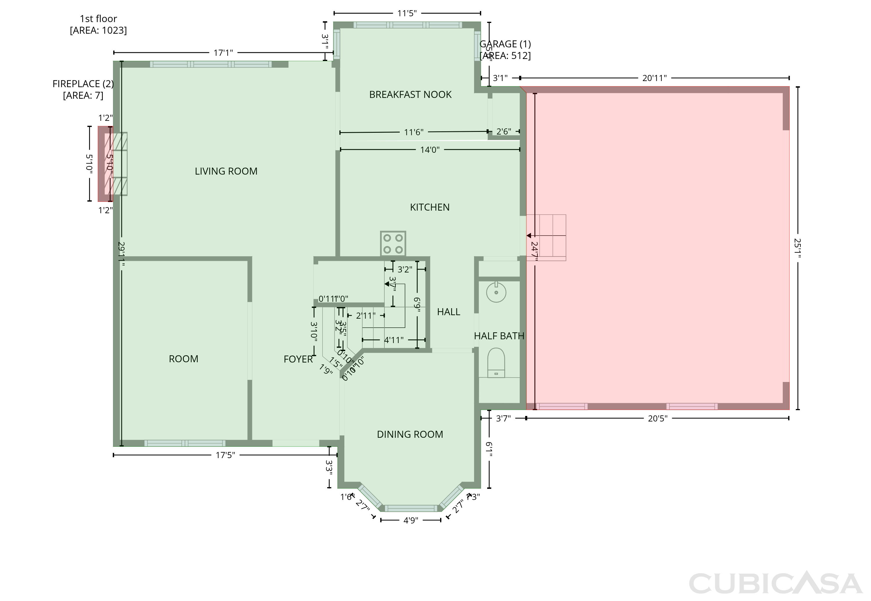 Main Floor of 7301 Lakefall Dr, Wake Forest, NC