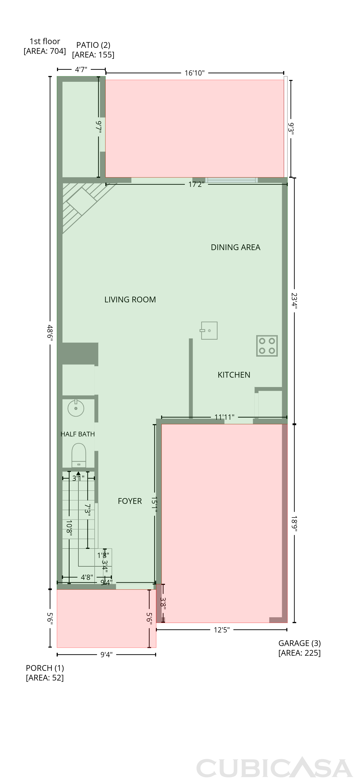 Main Floor of 3622 Lantern Crest Cv, Scottdale, GA