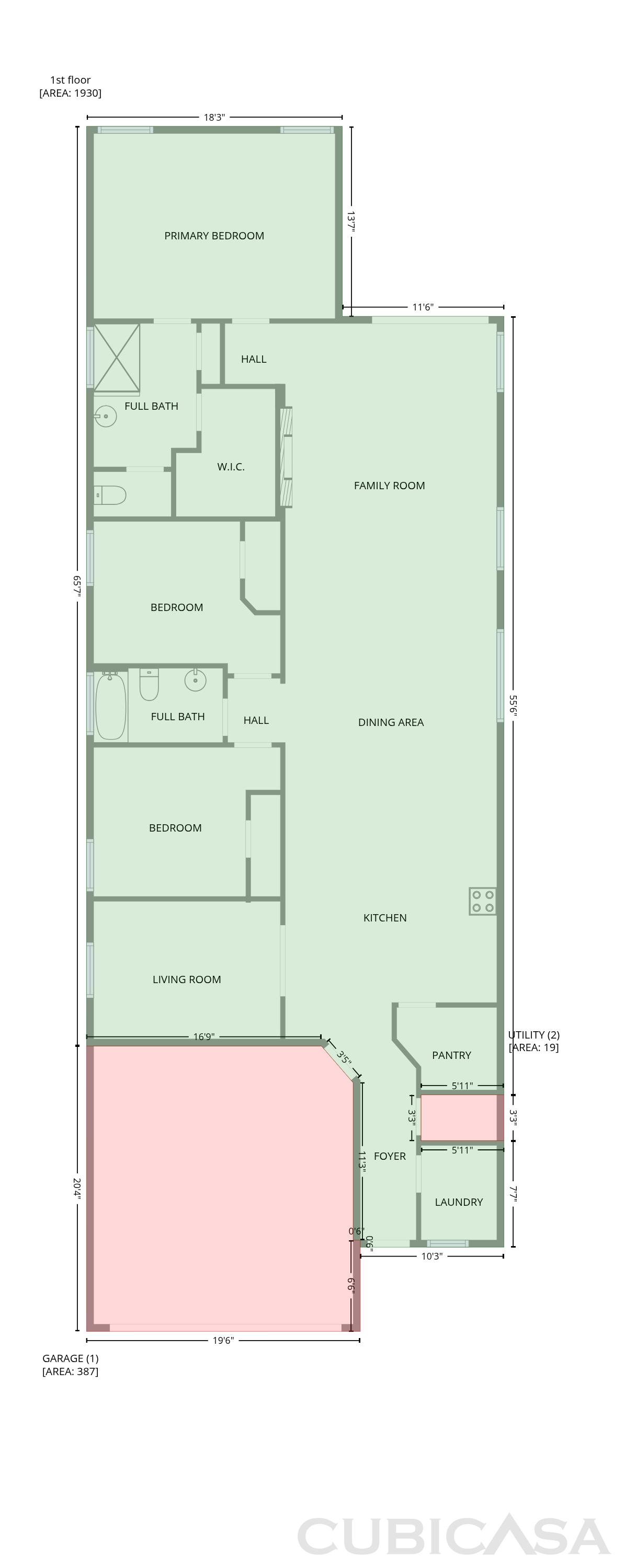 Main Floor of 56 Thistleton Way, Saint Augustine, FL