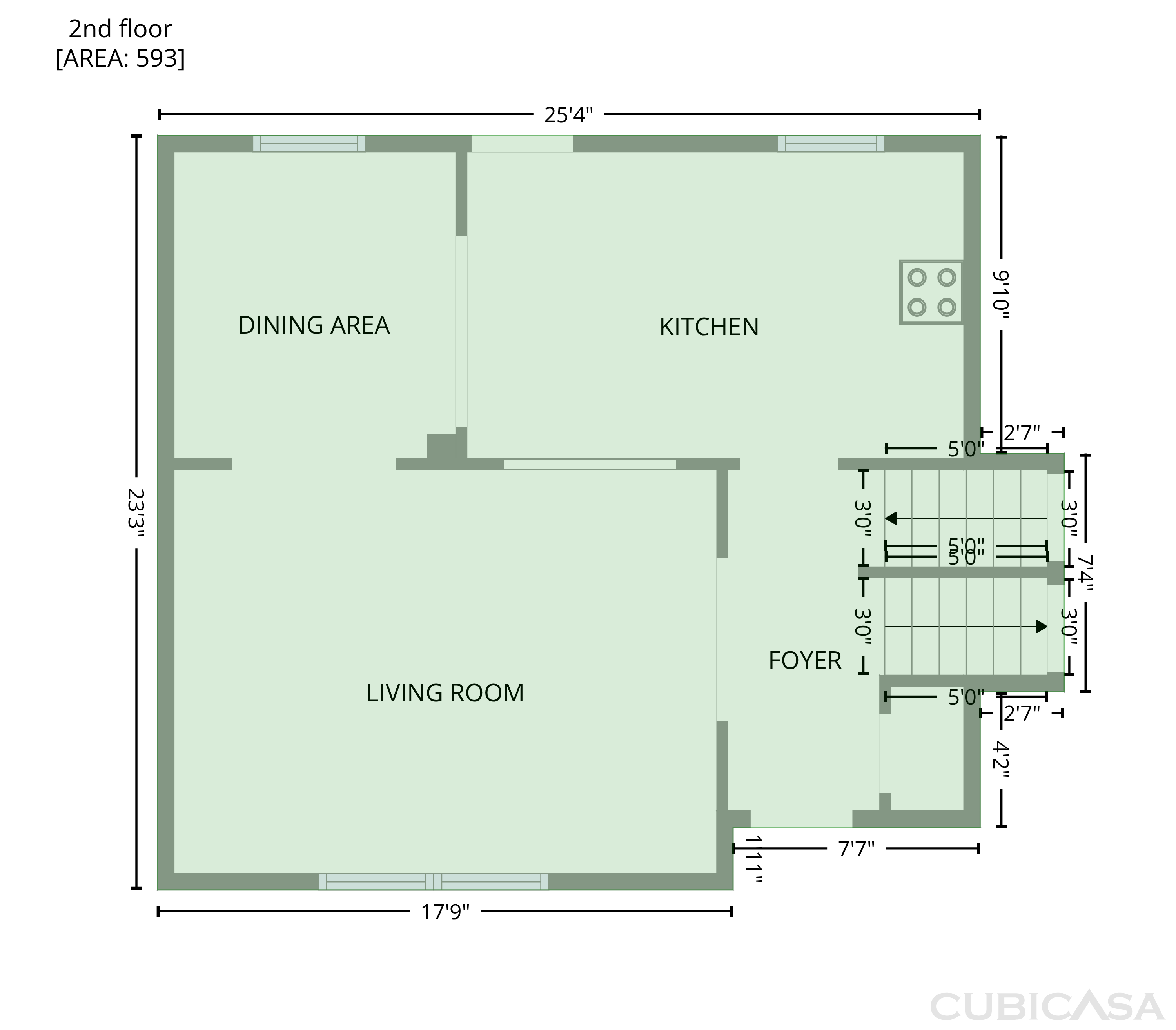 Second Floor of 7700 Meadowdale Ln, Charlotte, NC