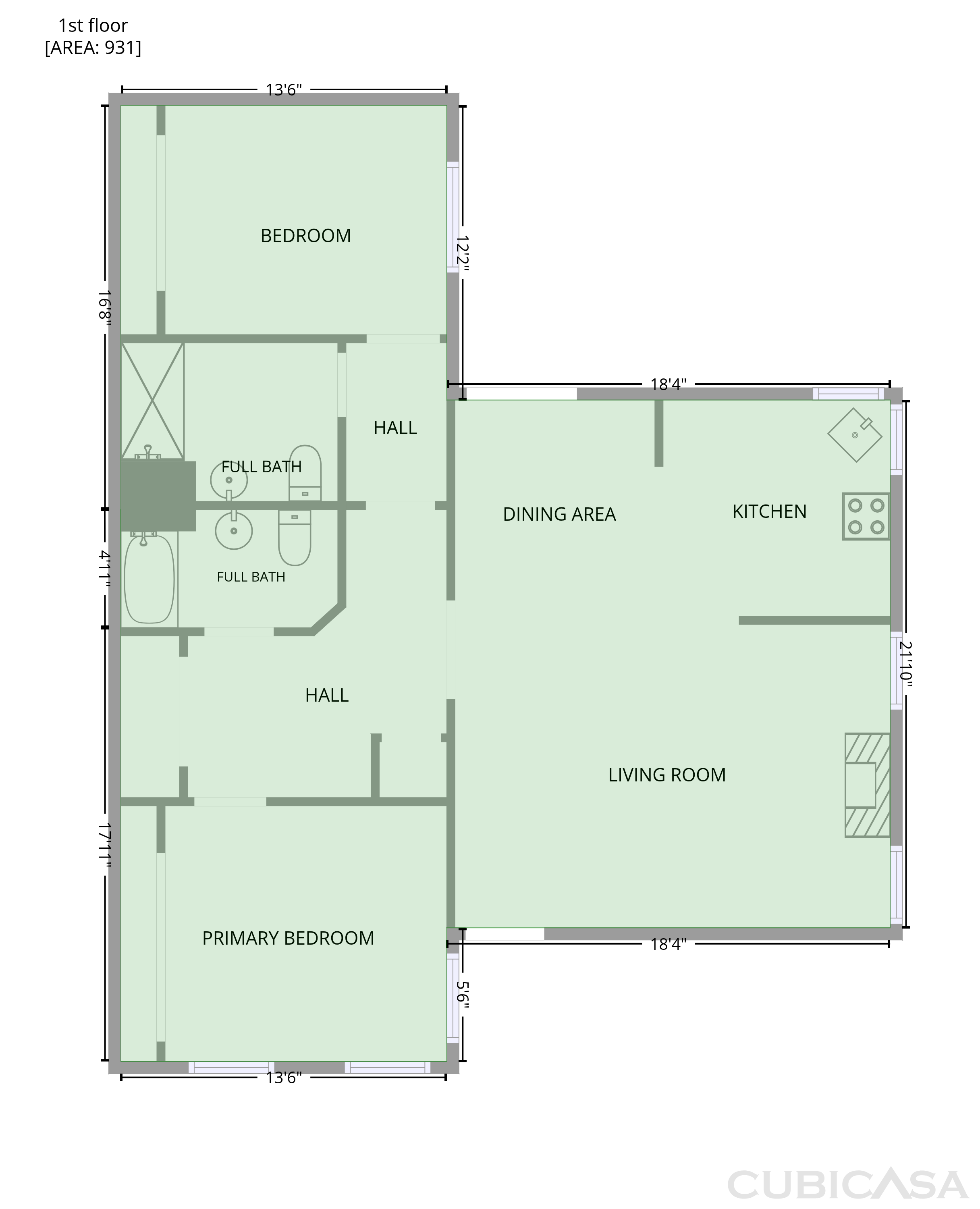 Main Floor of 1405 S Nellis Blvd, Las Vegas, NV