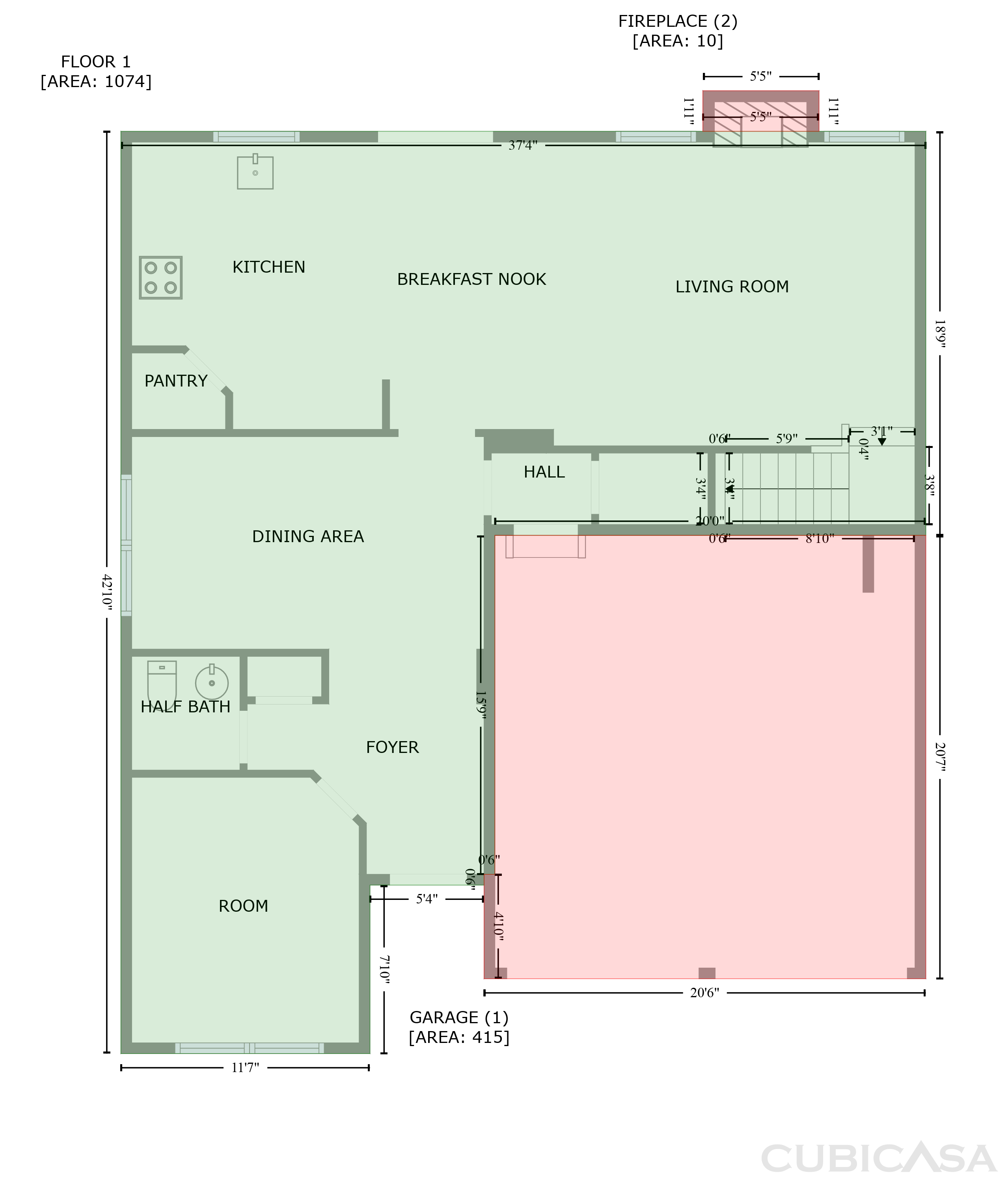 Main Floor of 12981 Dartmore Cir, Alpharetta, GA