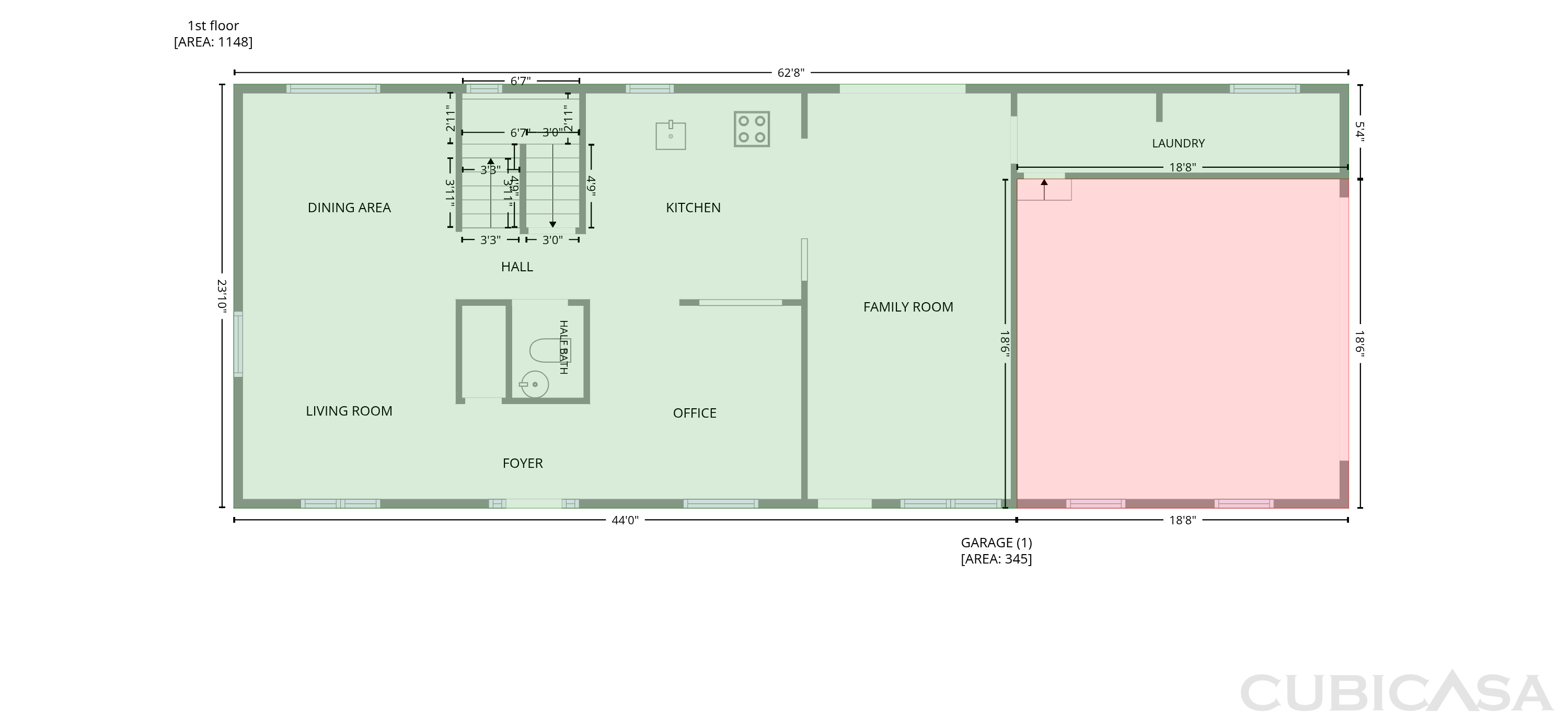 Second Floor of 55 Jefferson Dr, Piscataway, NJ