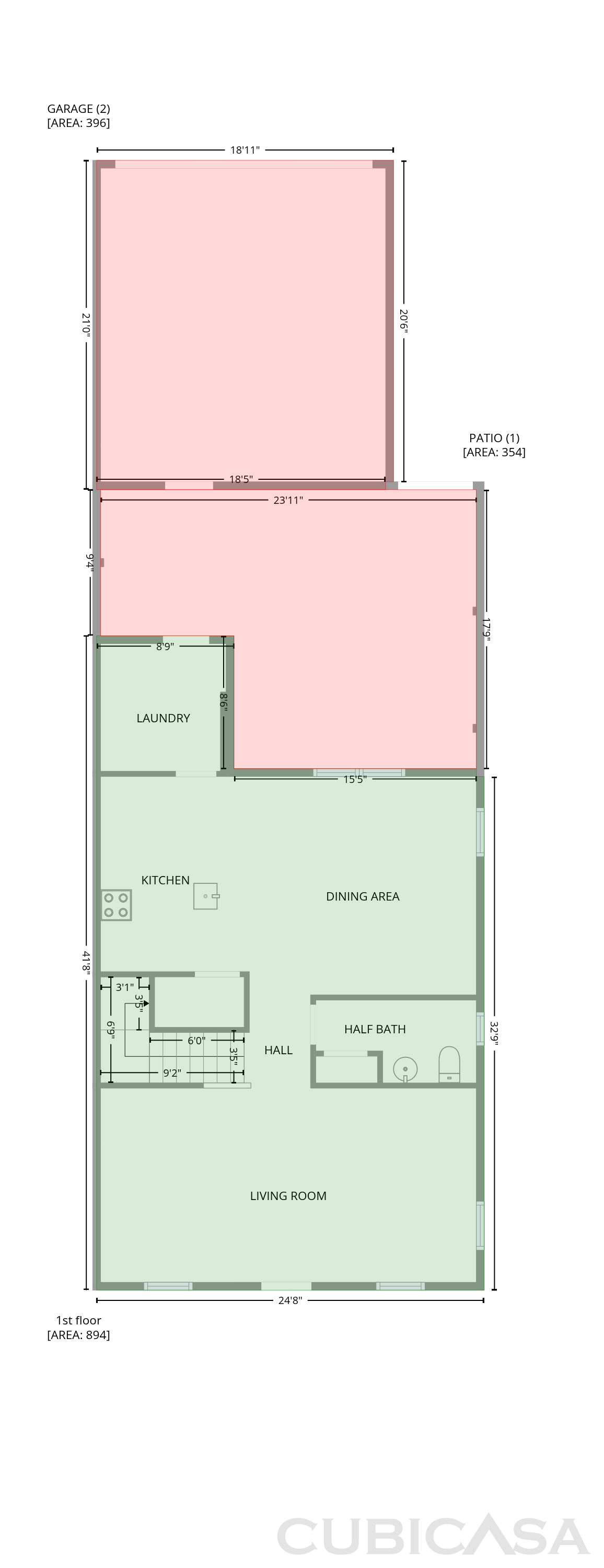Main Floor of 2224 Red Sun St, Apopka, FL