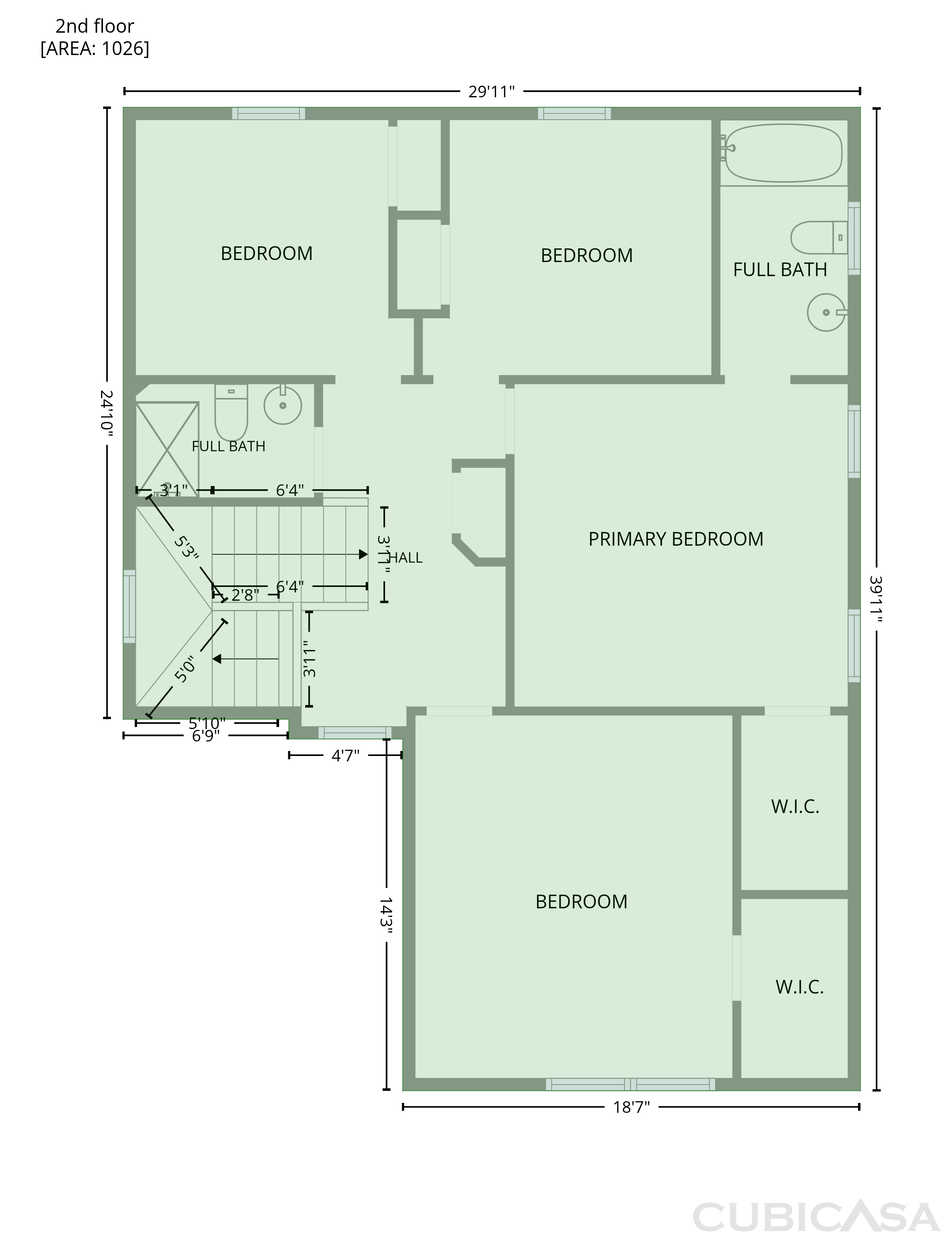 Second Floor of 5732 Wallace Cabin Dr, Charlotte, NC