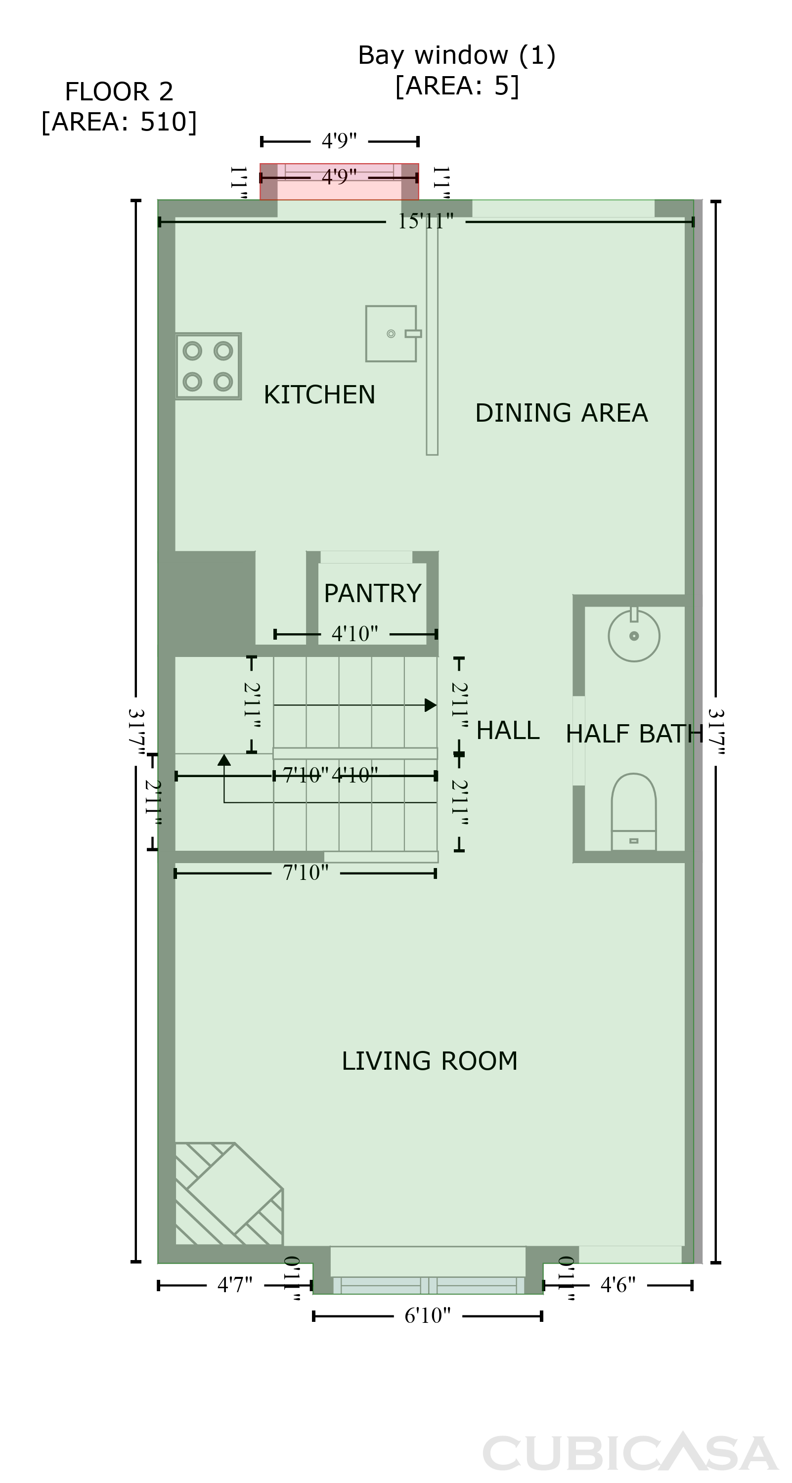 Second Floor of 7604 S Steele St, Centennial, CO
