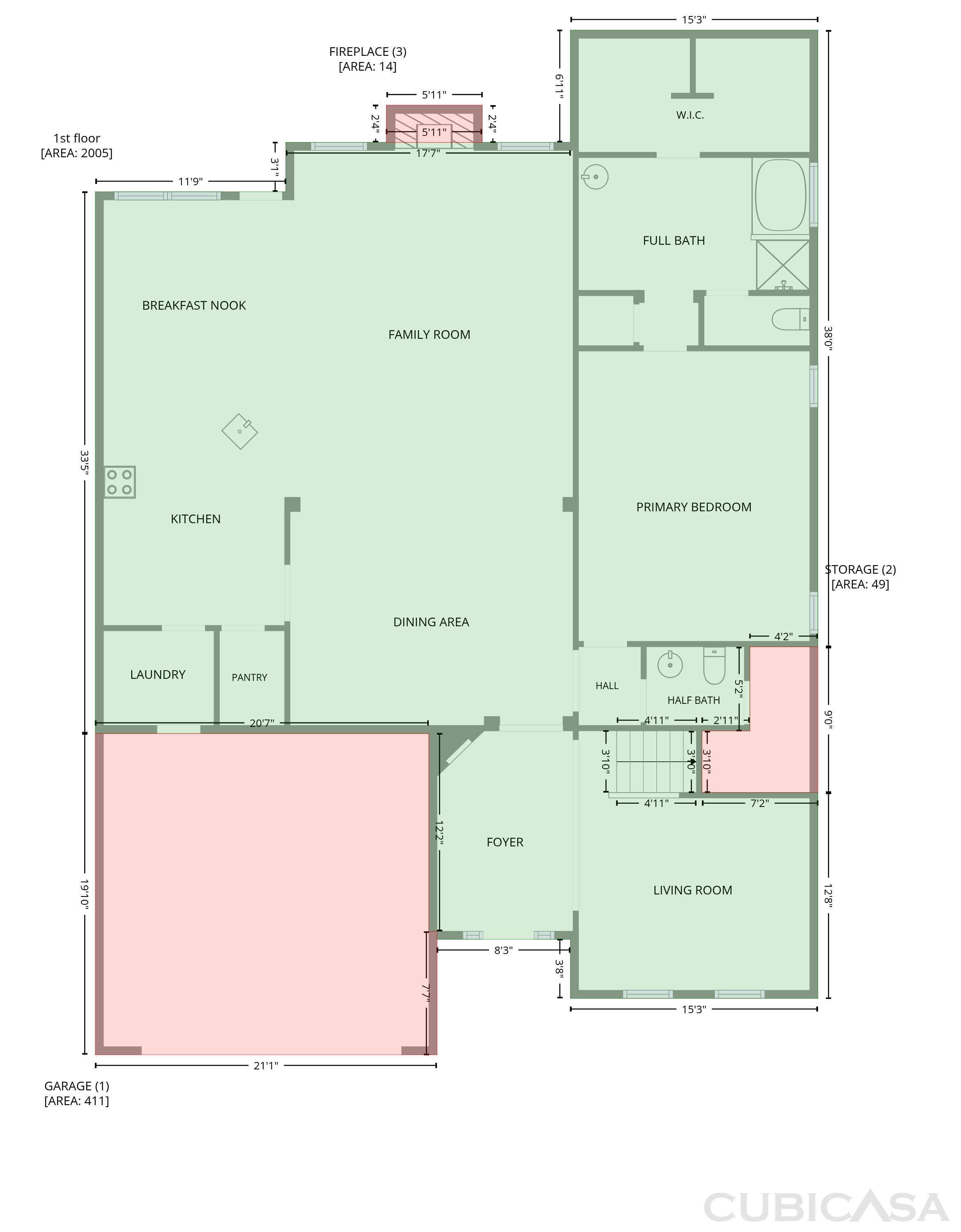 Main Floor of 3226 Quarry Place Ln, Katy, TX