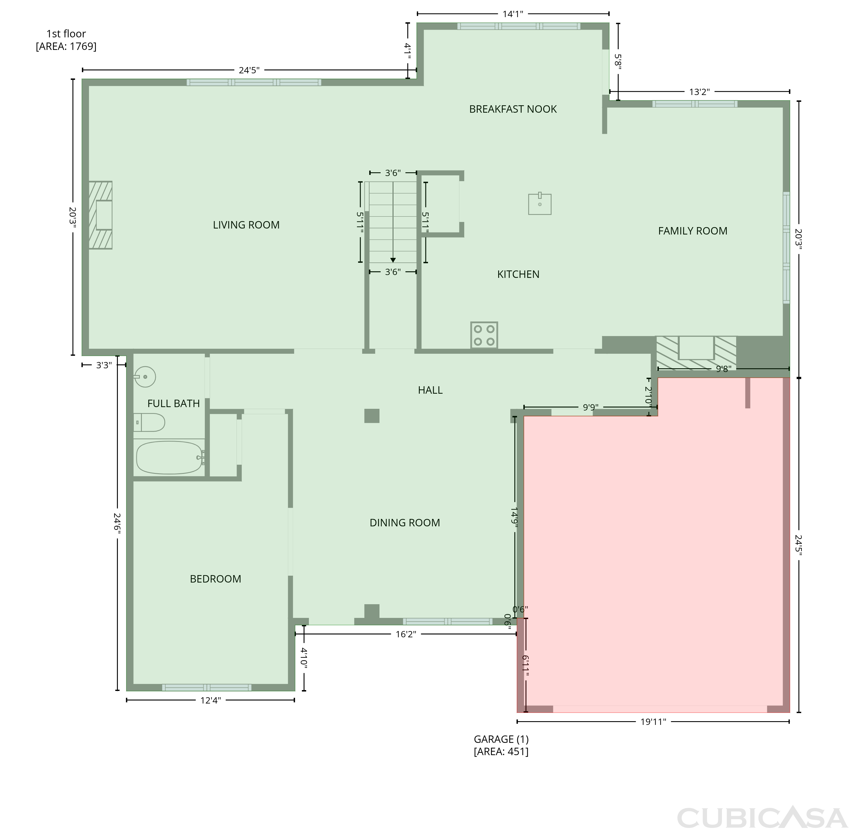 Main Floor of 248 Colfax Dr, Boiling Springs, SC