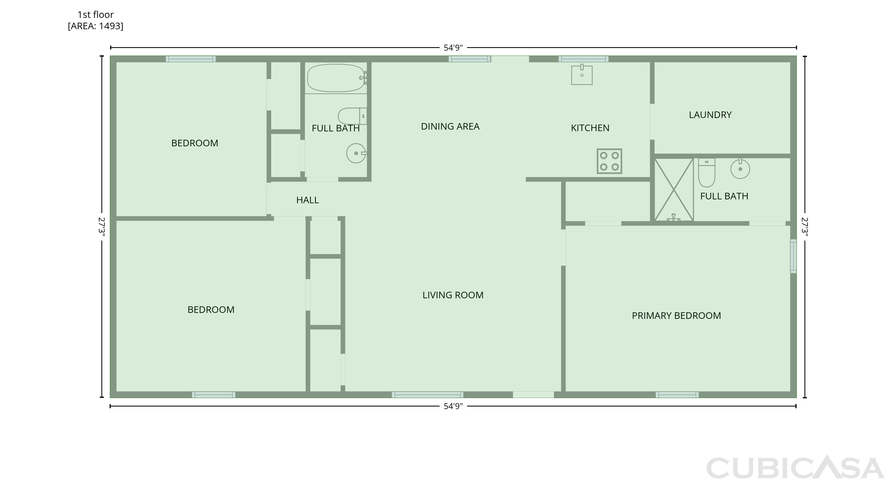 Main Floor of 340 Elm Ave, Lewisburg, TN