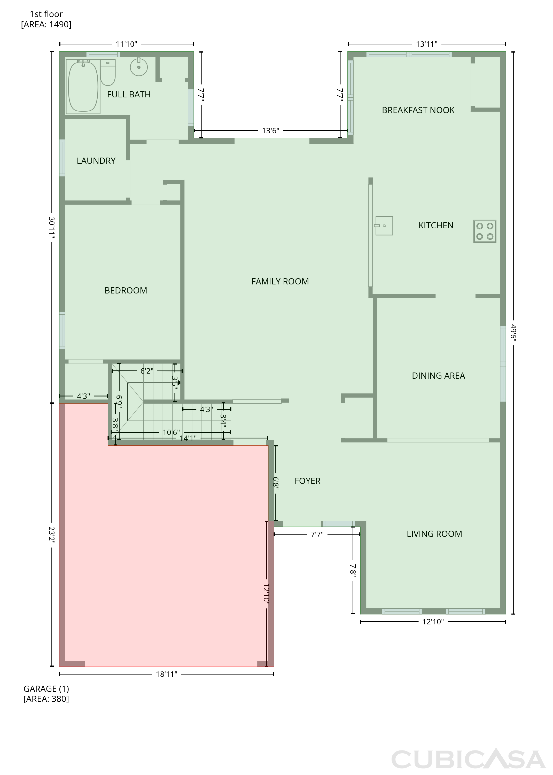 Main Floor of 12706 Grovehurst Ave, Winter Garden, FL
