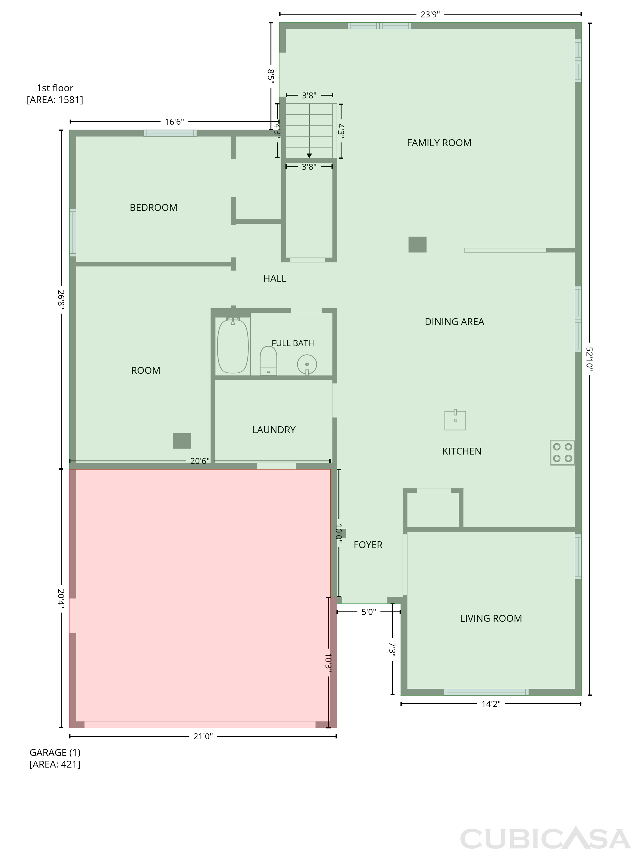 Main Floor of 45370 W Paitilla Ln, Maricopa, AZ