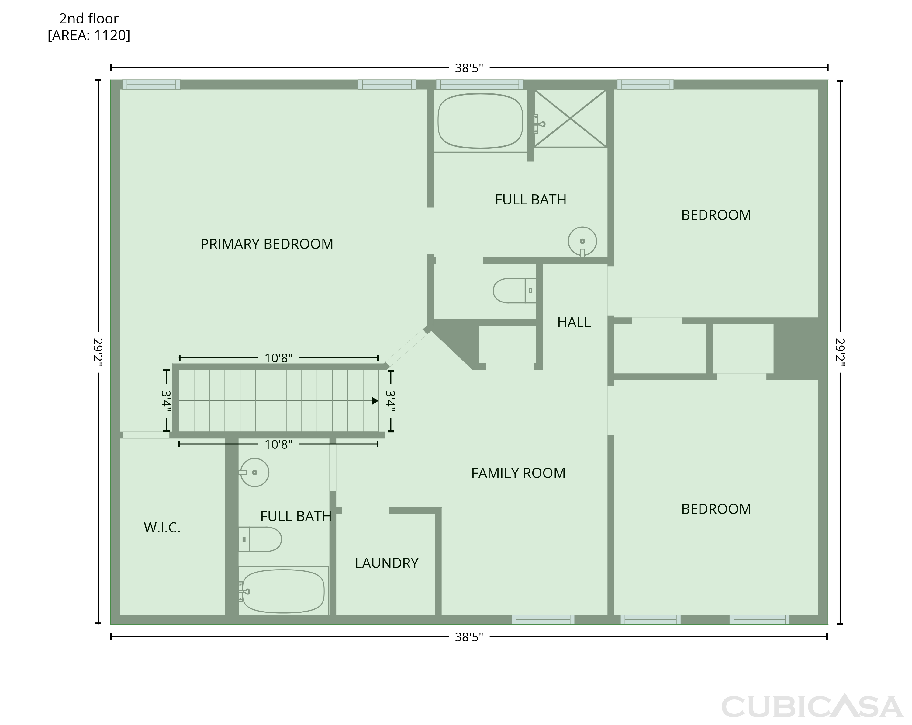 Second Floor of 216 Hardaway Pt, Clayton, NC