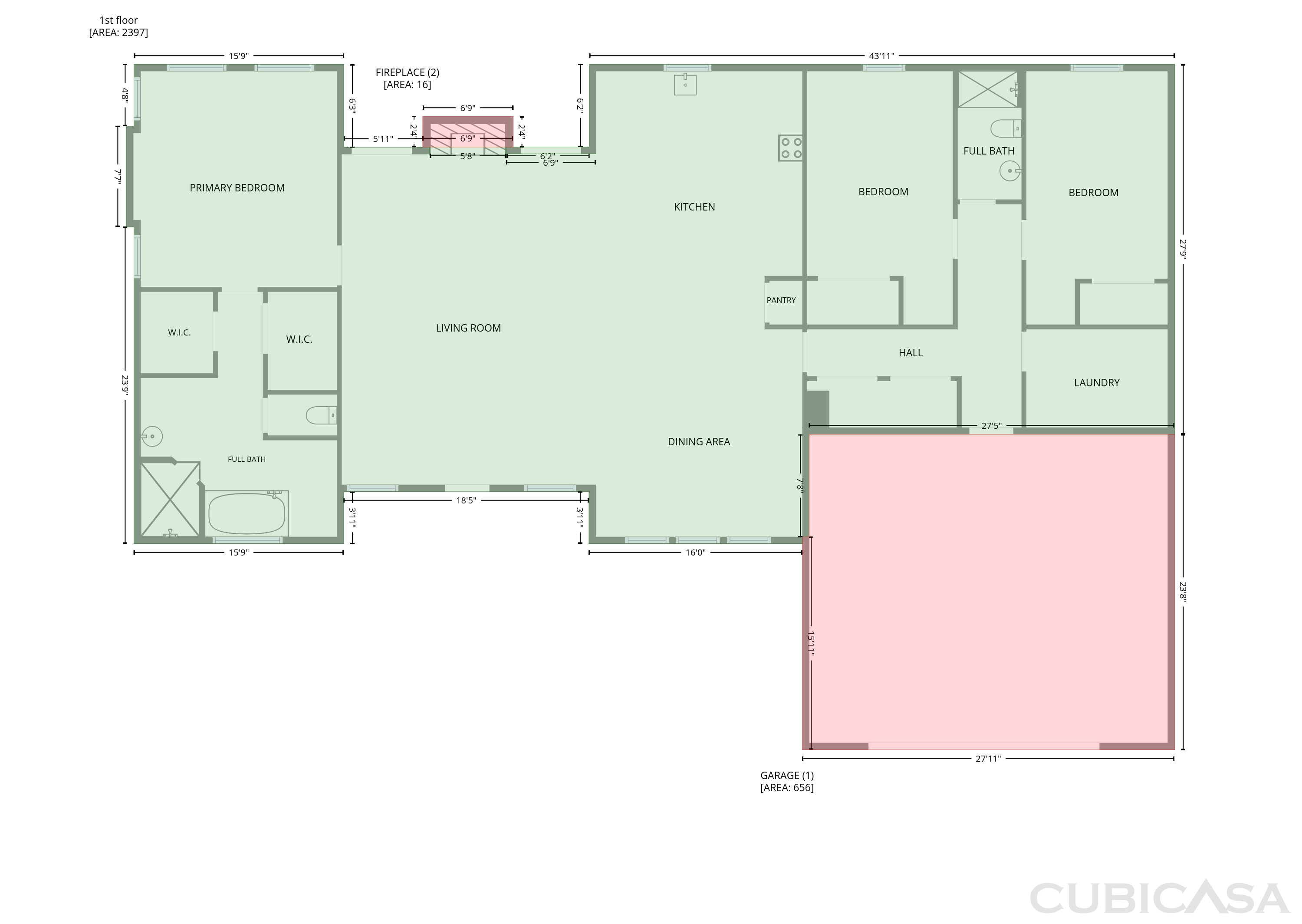 Main Floor of 354 Fairway Dr, Dandridge, TN