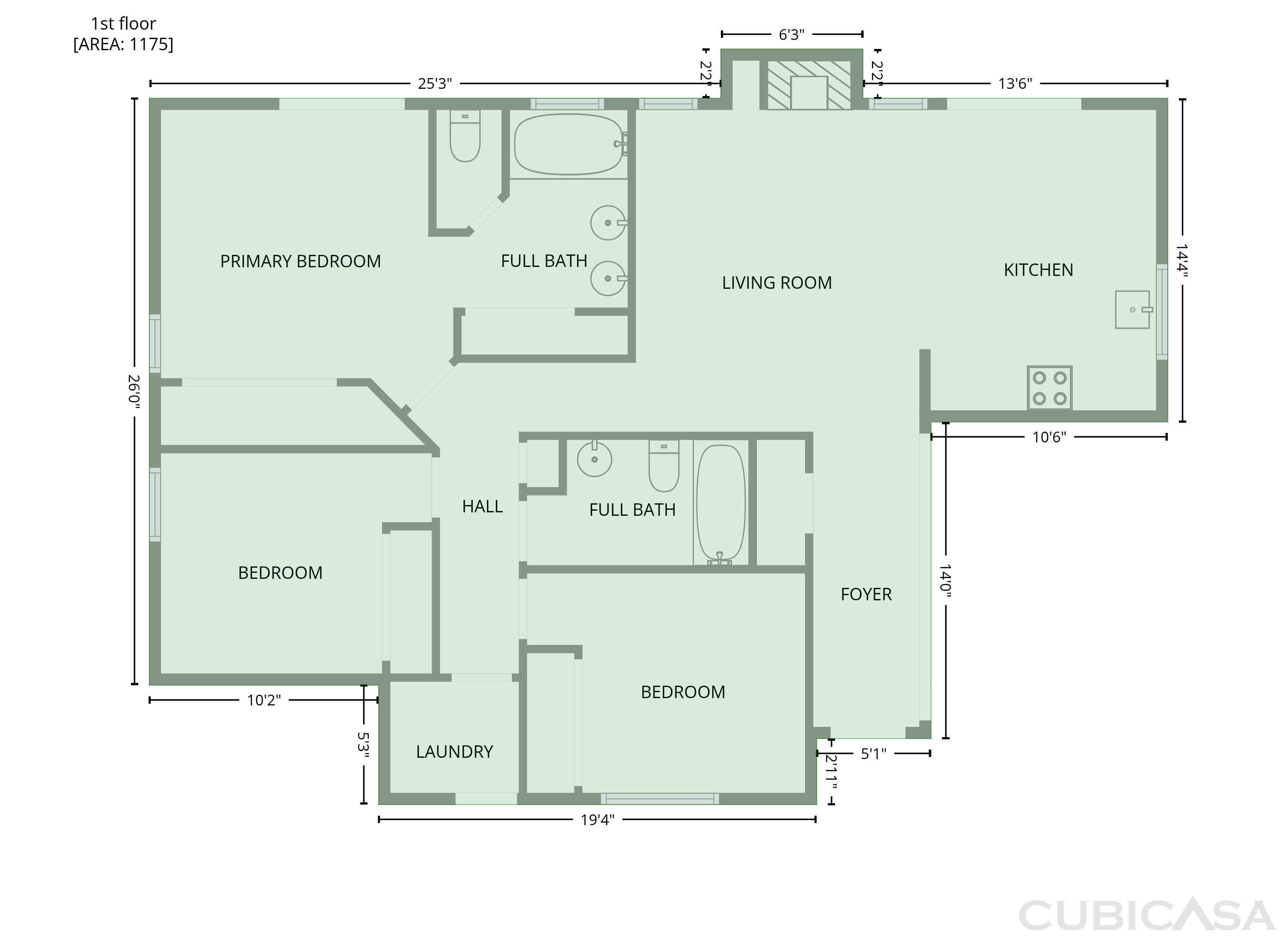 Main Floor of 1041 Shenencock Way, Roseville, CA