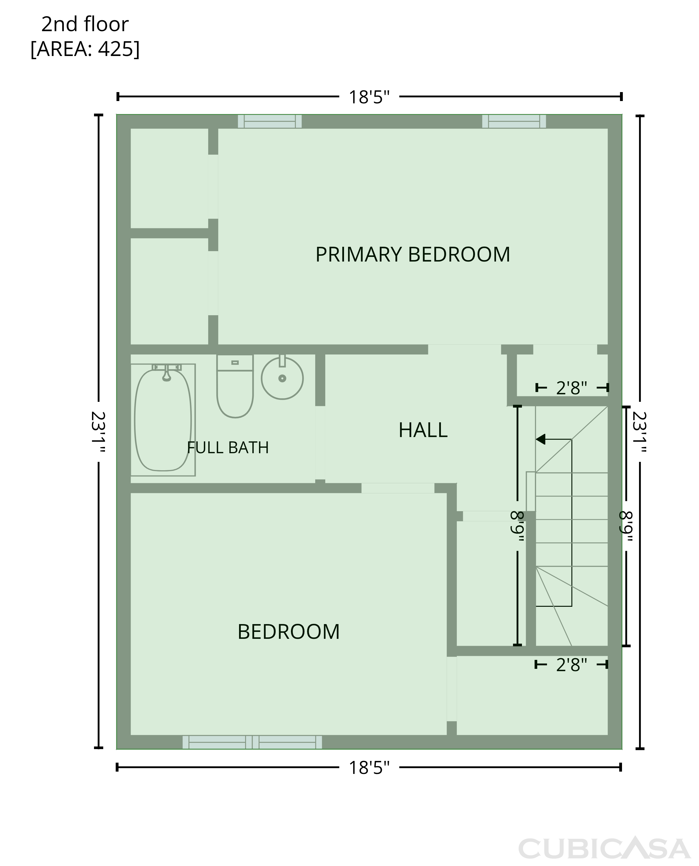 Third Floor of 6977 Flagstone Dr, Austell, GA