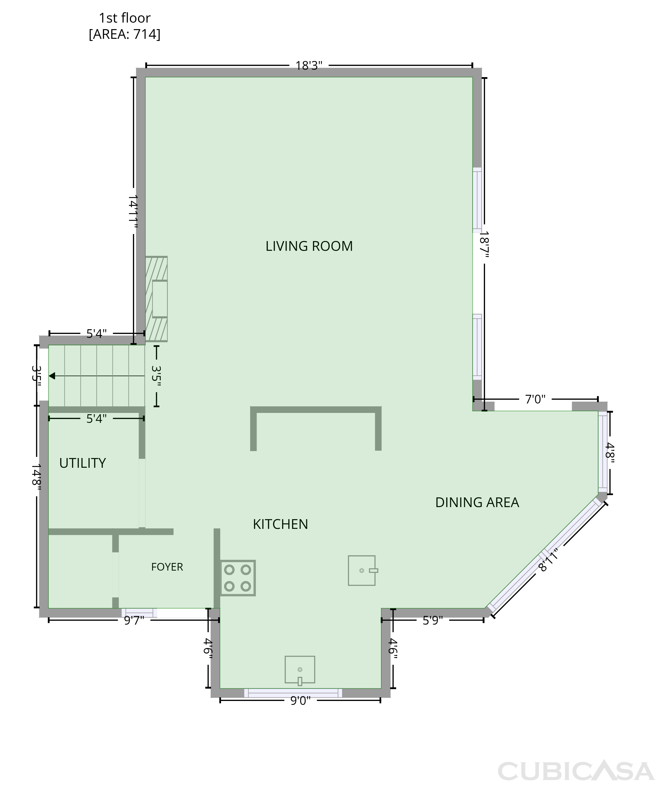 Main Floor of 48 Eagle Crest Dr, Lake Oswego, OR