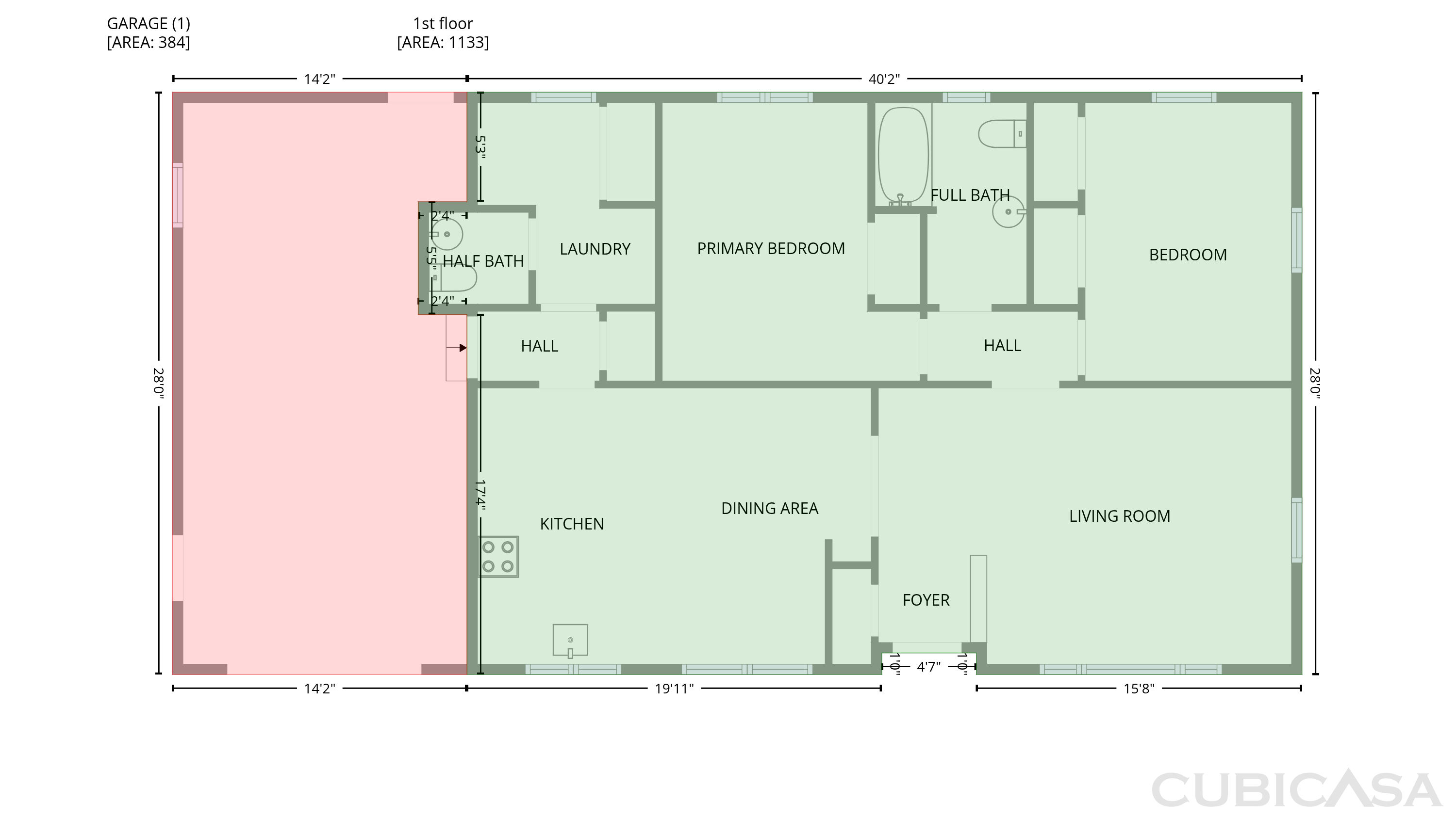 Main Floor of 7275 Kraft St, Pigeon, MI