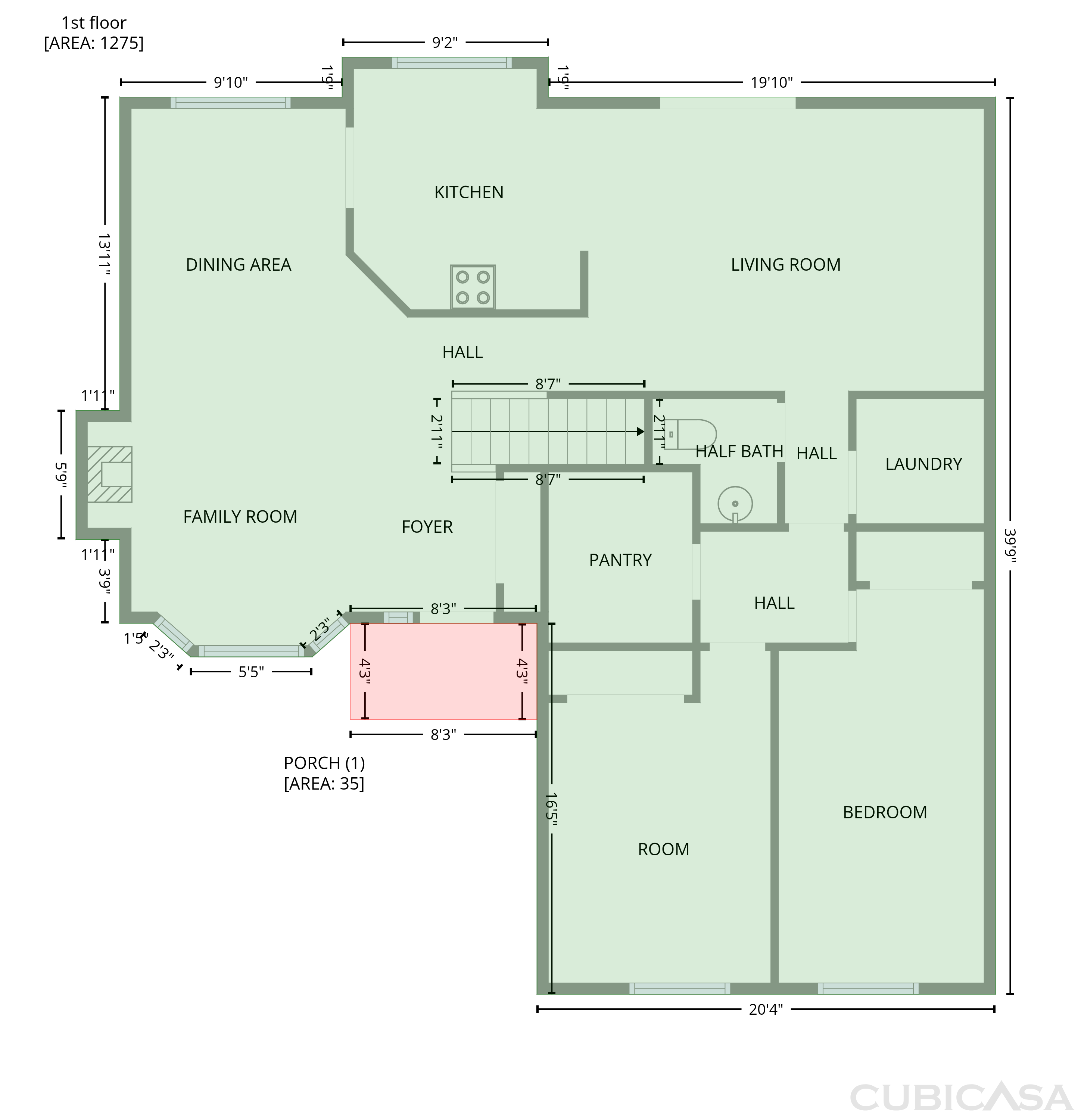 Main Floor of 35620 92nd Avenue Ct S, McKenna, WA