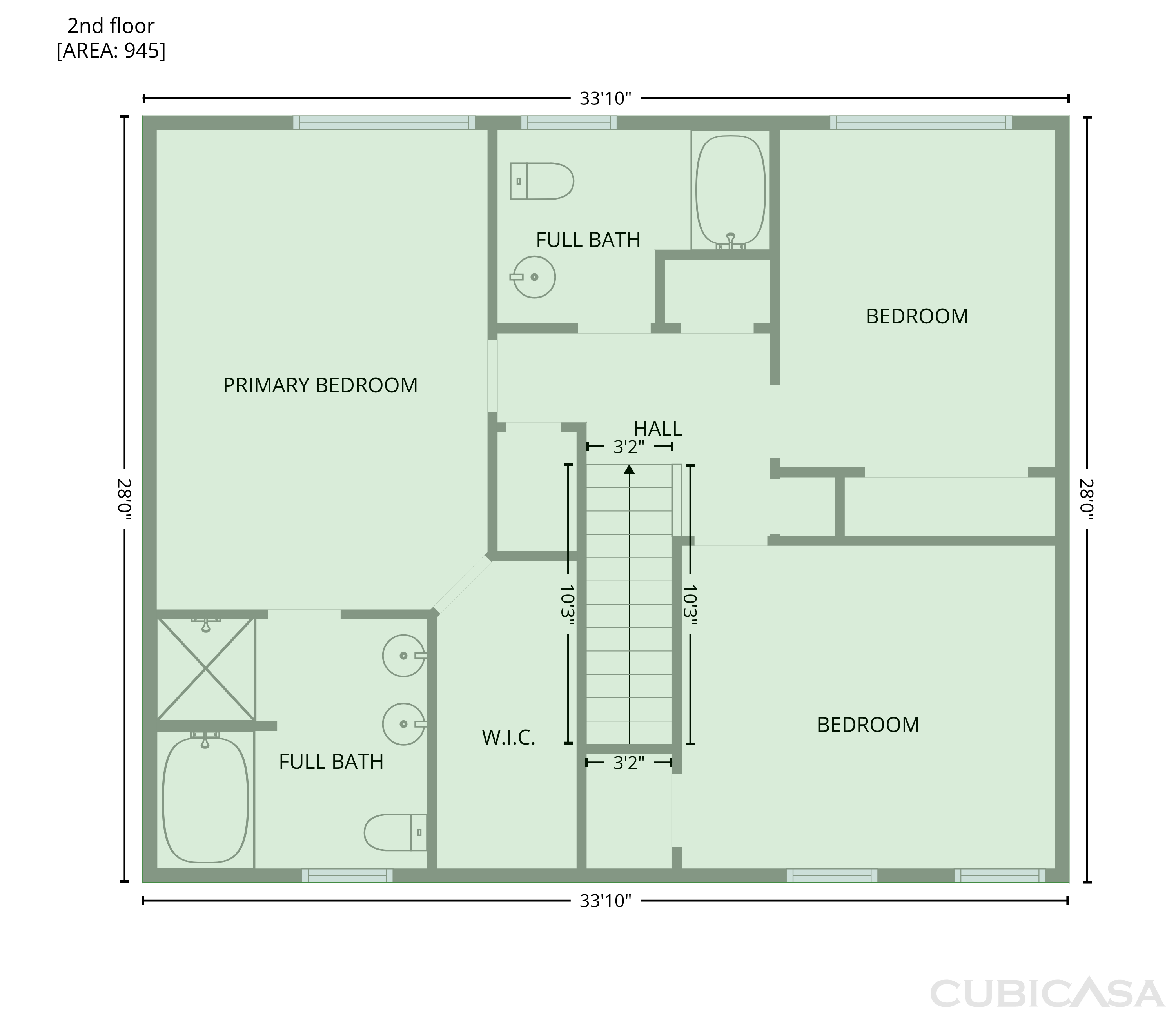 Second Floor of 1197 Parkwood Chase NW, Acworth, GA