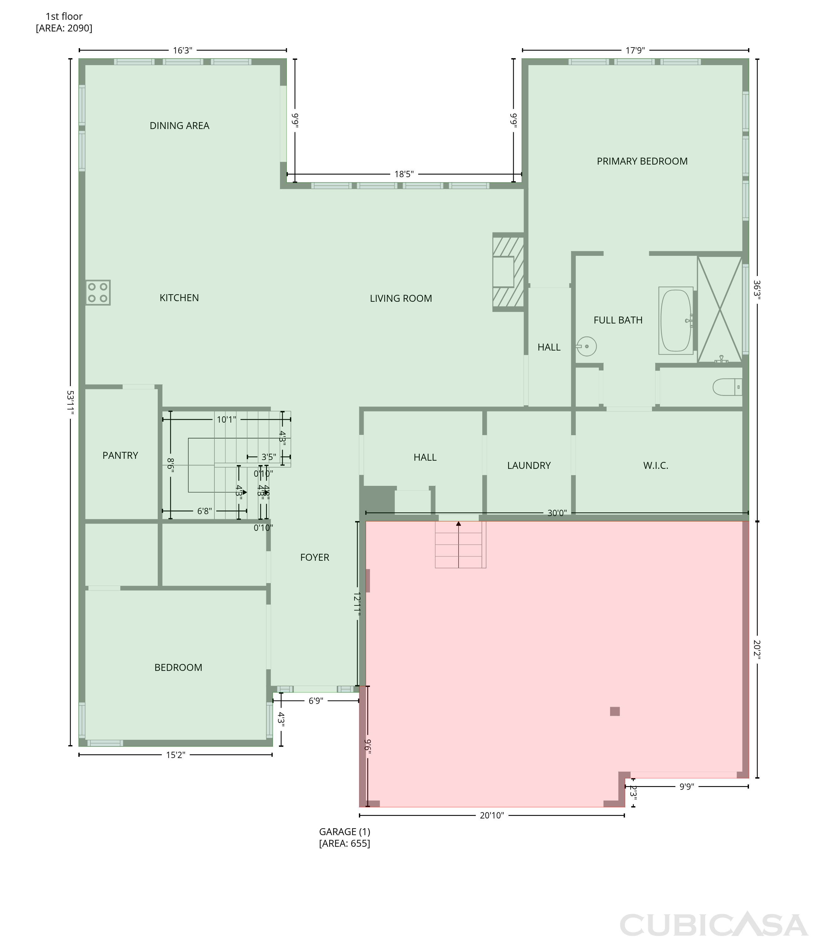 Second Floor of 13414 W 181st Ct, Bucyrus, KS