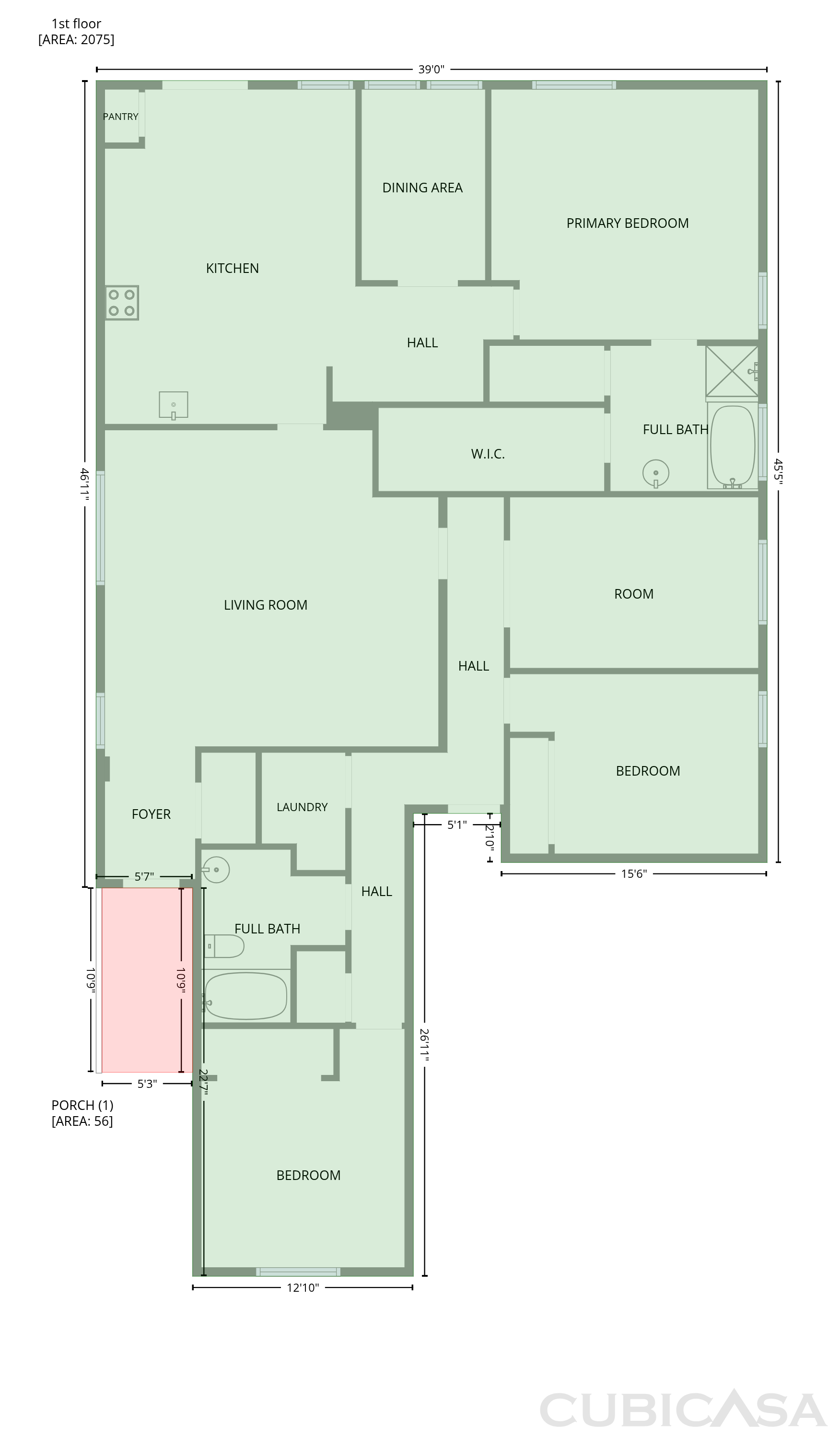 Main Floor of 2900 Duerson Trl SW, Albuquerque, NM
