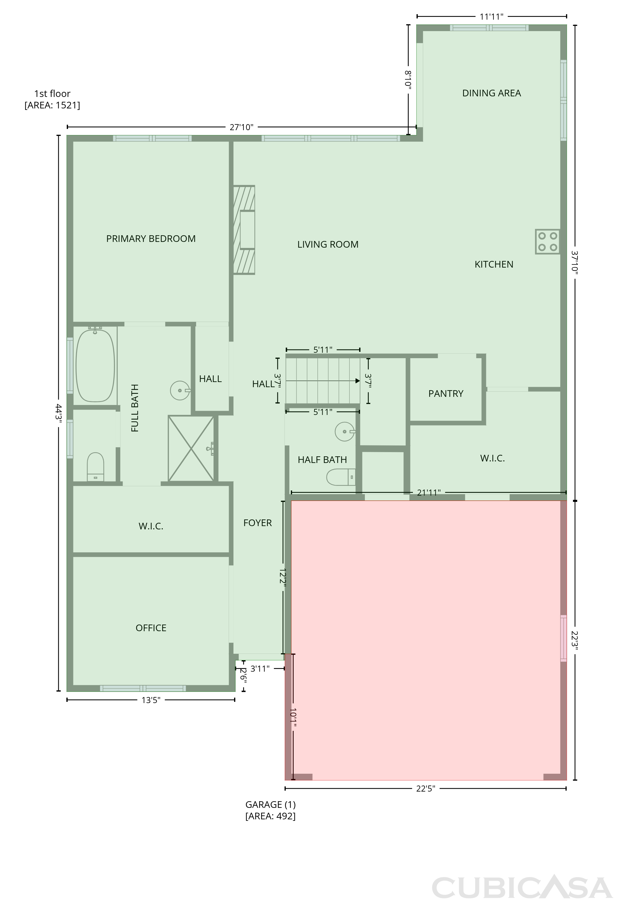 Main Floor of 4211 Honeycomb St, San Antonio, TX
