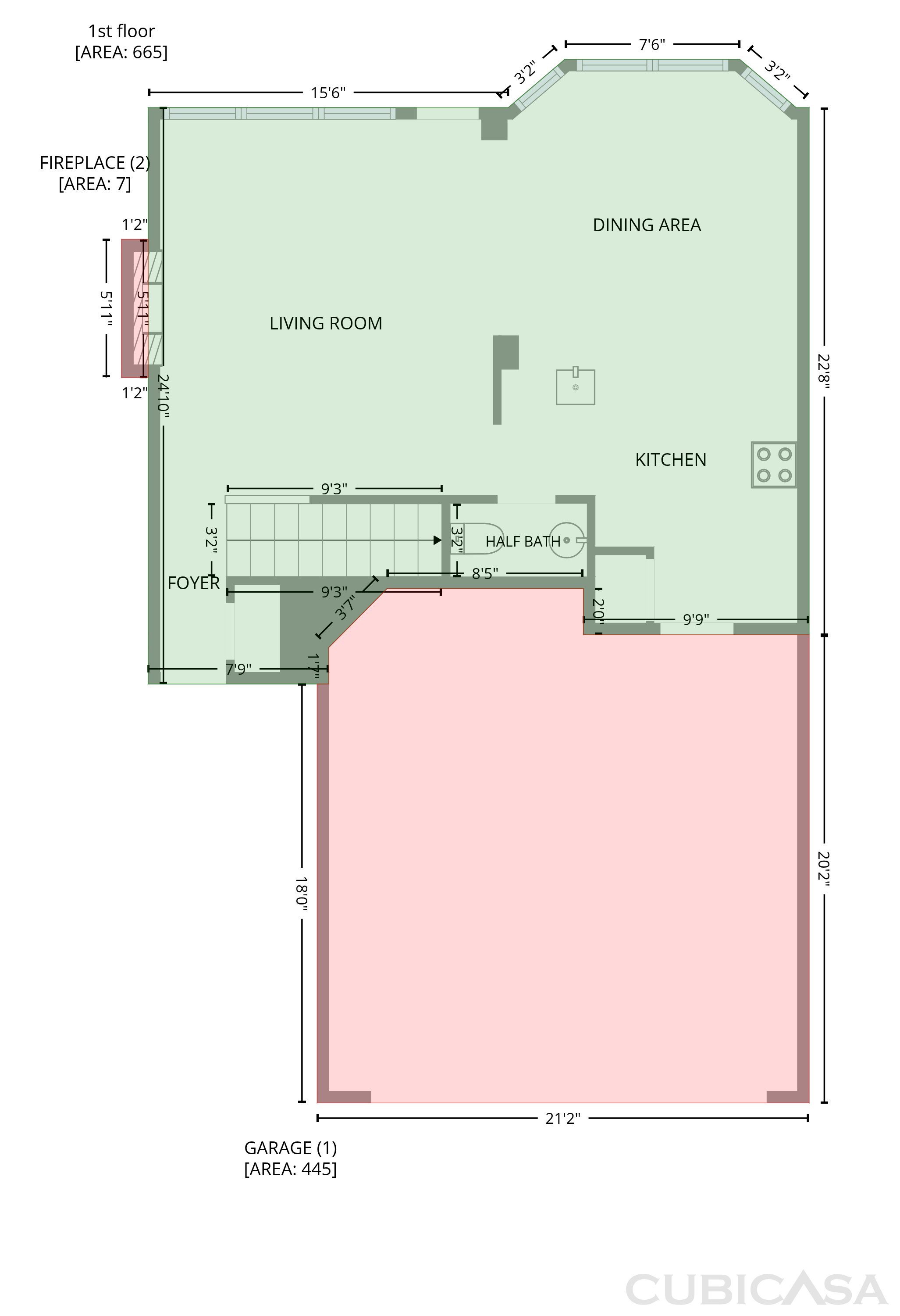 Main Floor of 8408 Aztec Dawn Ct, Raleigh, NC
