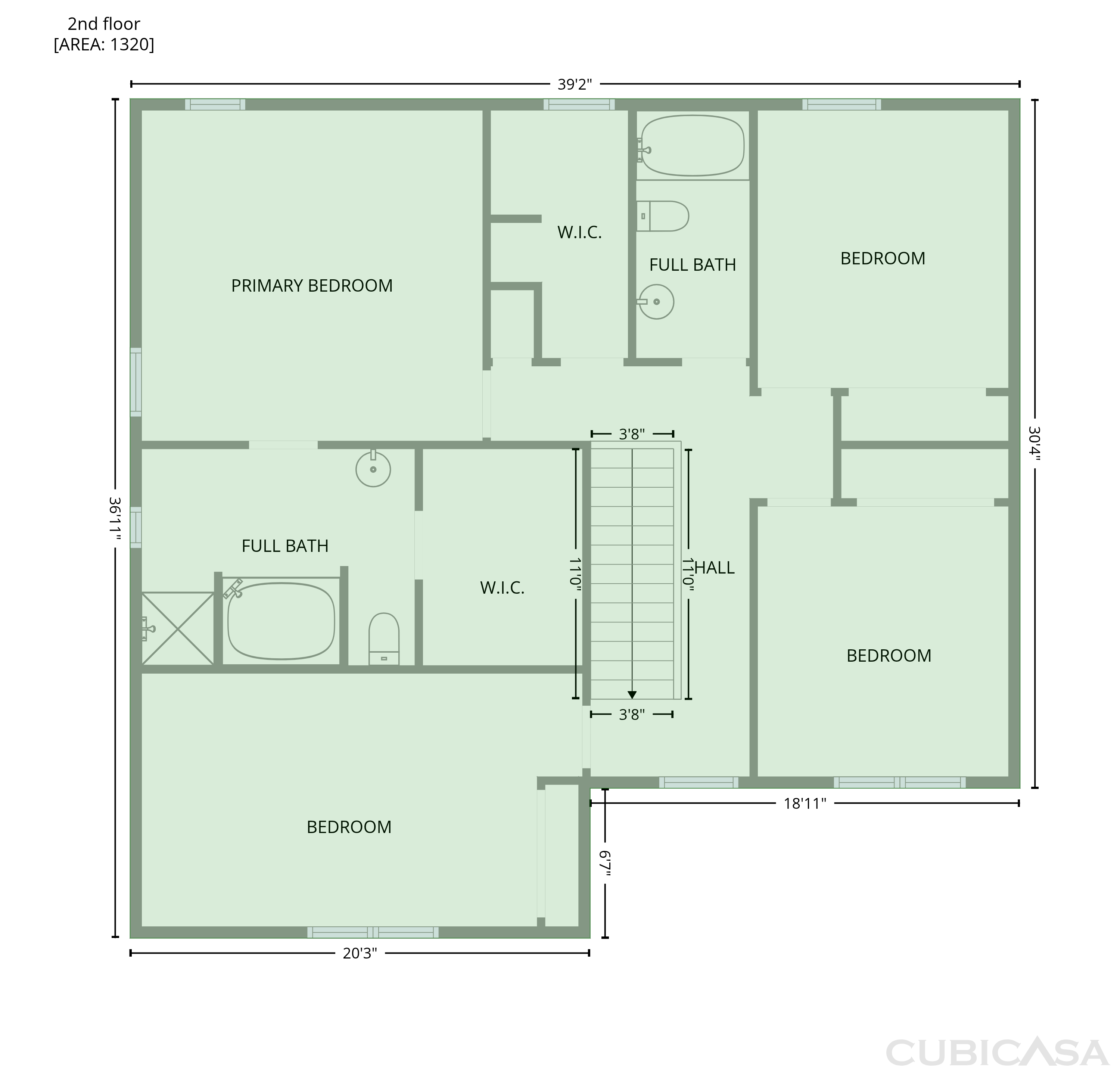 Second Floor of 3010 Feradach Ln, Spring Hill, TN