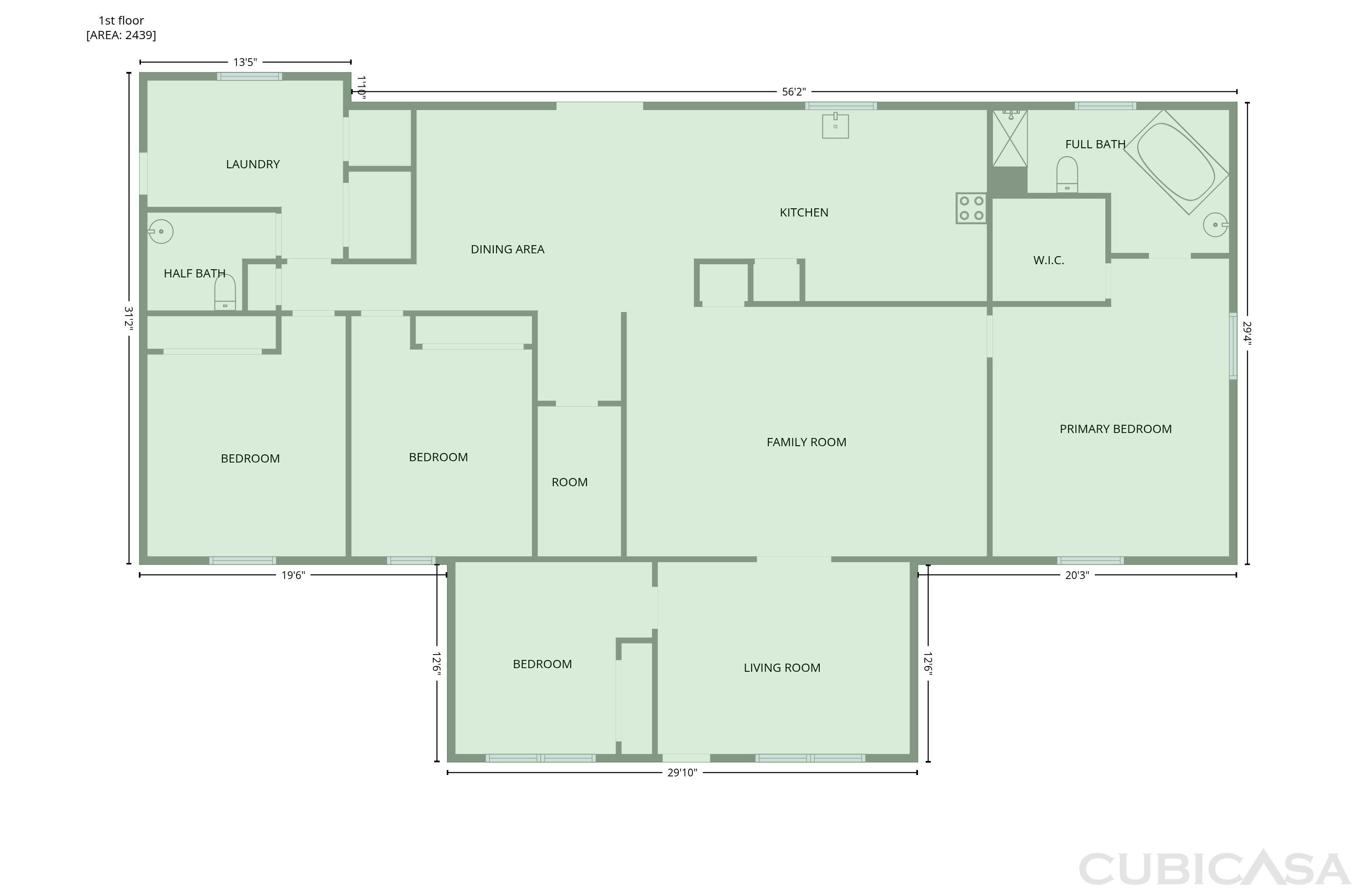 Main Floor of 144 Lizzie Wallin Rd, Crab Orchard, KY