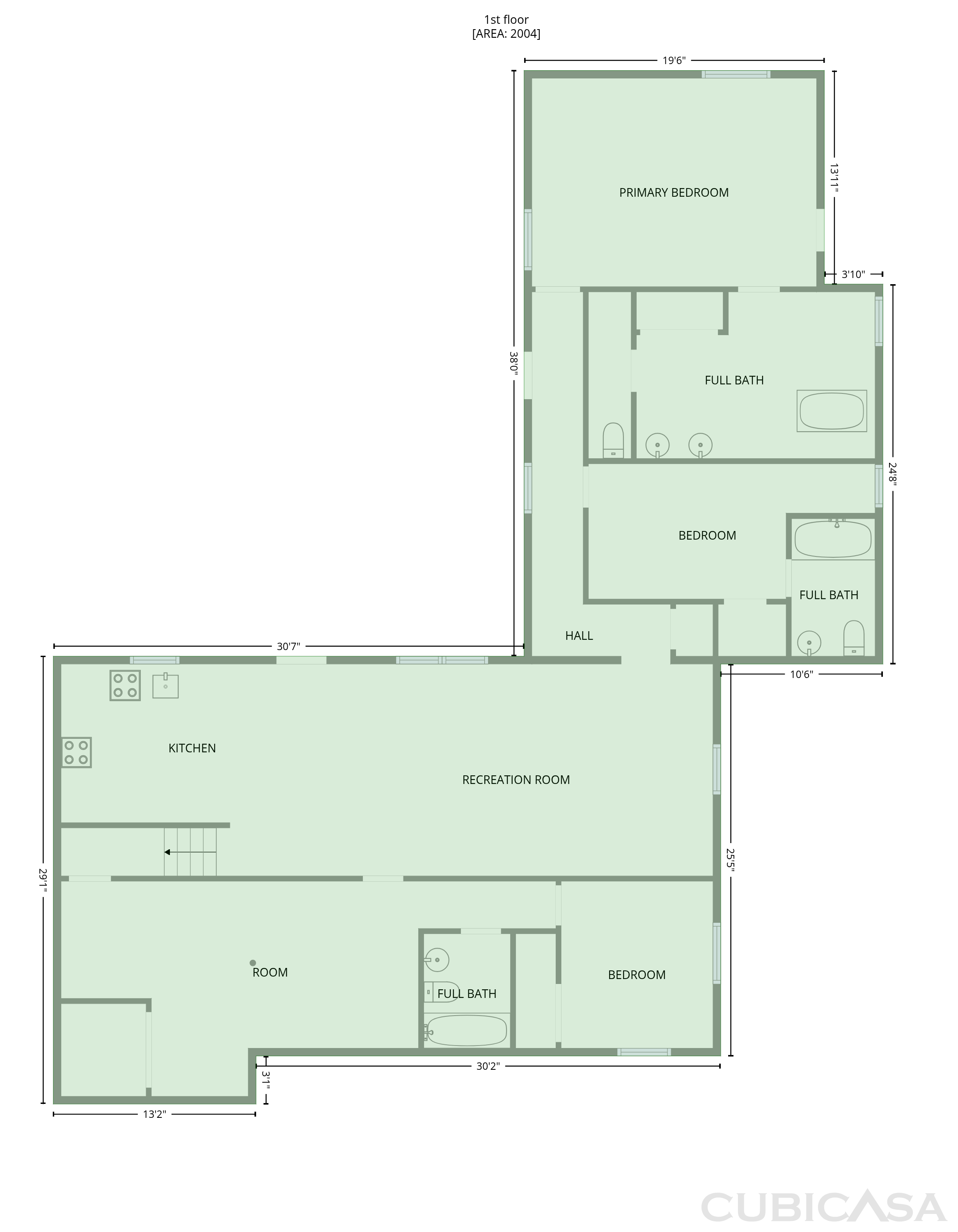 Main Floor of 1580 W Cloaninger Ave, Statesville, NC