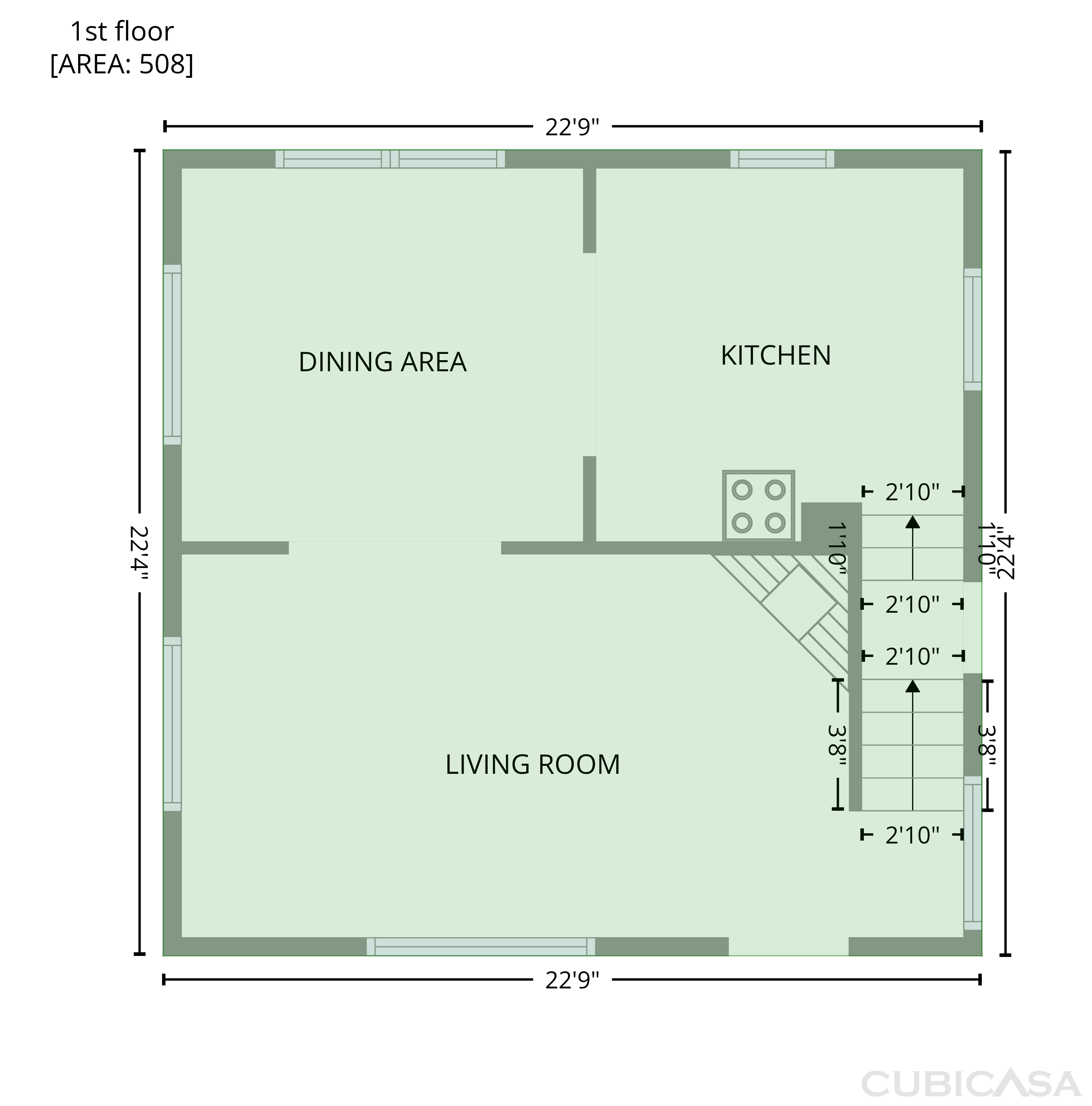 Floor 4 of 4415 Oak Park Ave, Cleveland, OH