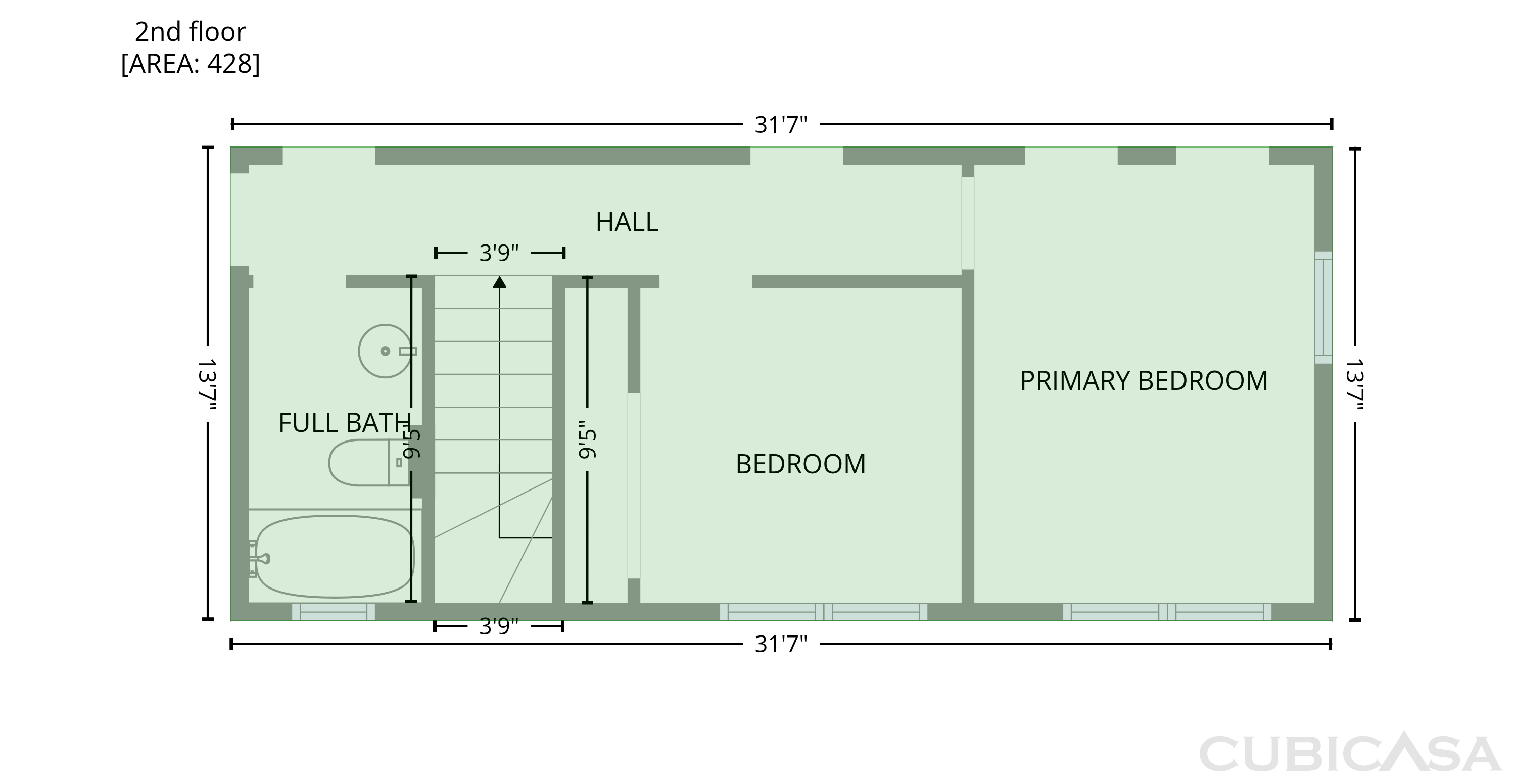 Second Floor of 736 W Borden St, Sinton, TX